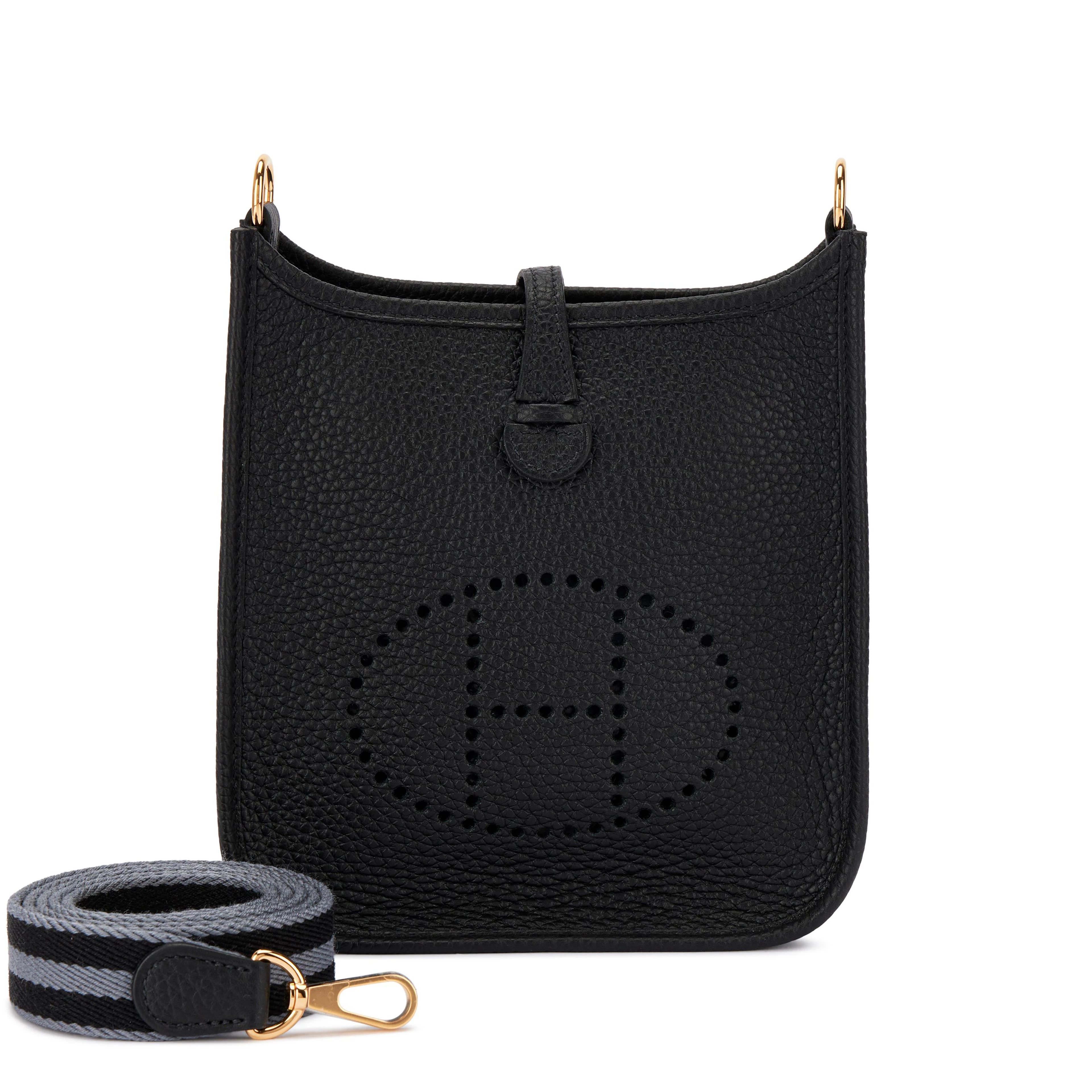 Black Clemence Mini Evelyne II TPM 16 Gold Hardware, 2024