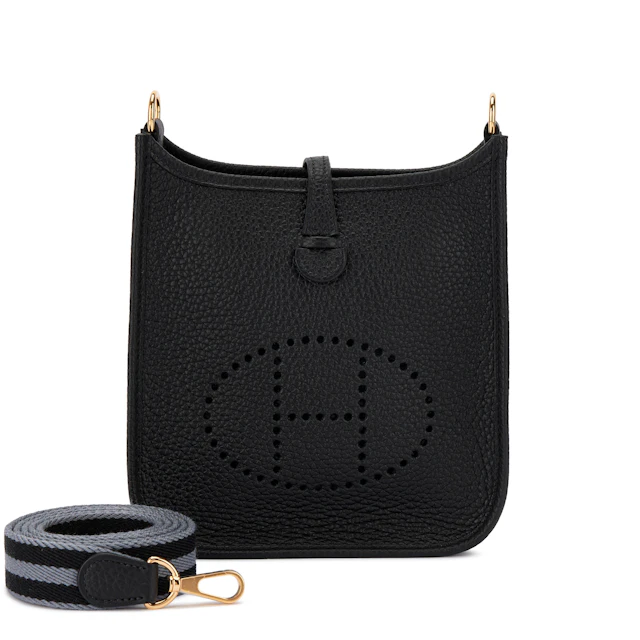 Black Clemence Mini Evelyne II TPM 16 Gold Hardware, 2024