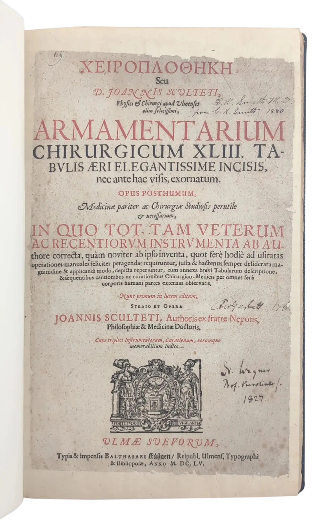 Cheiroplotheke, Seu Armamentarium Chirurgicum XLIII