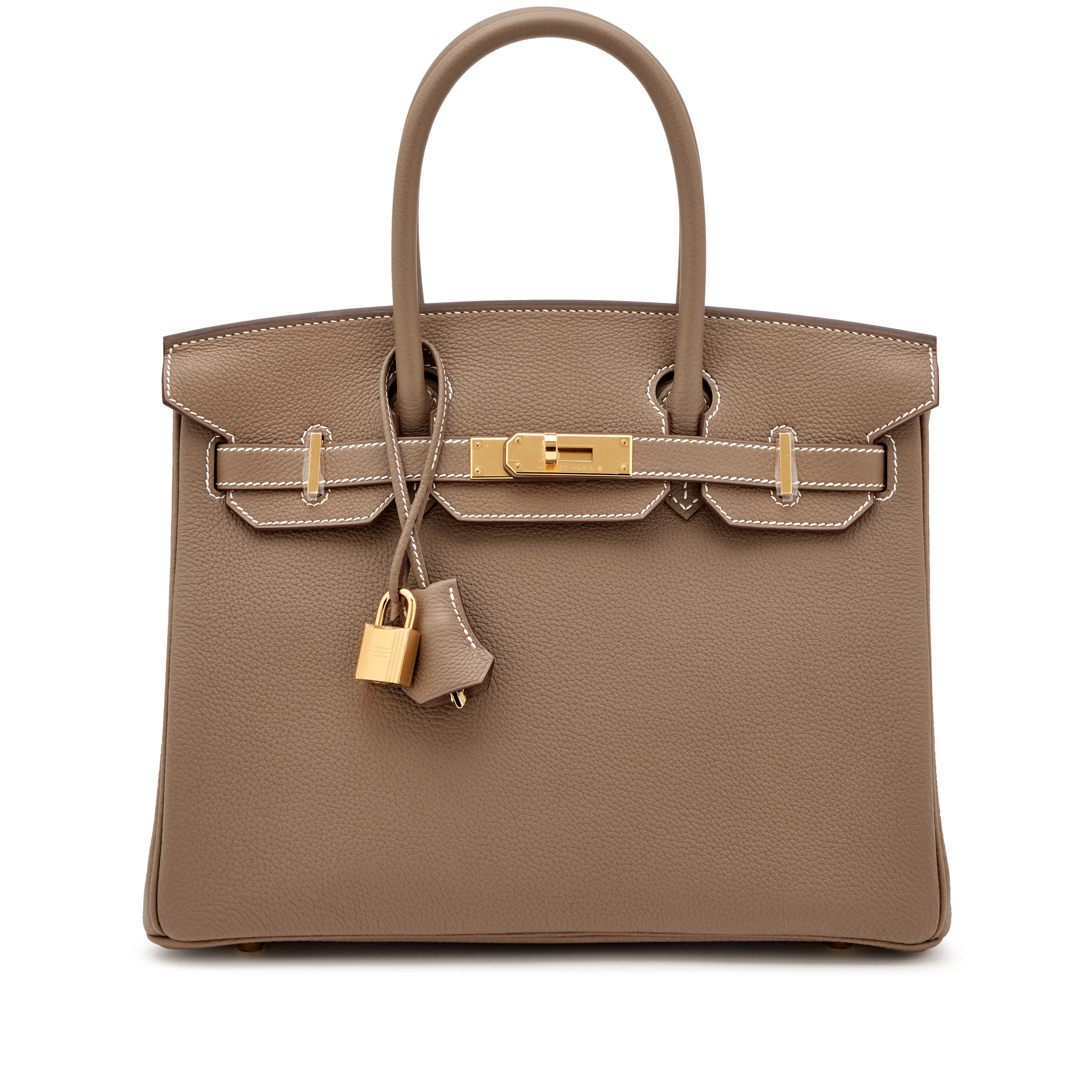 Etoupe Togo Birkin 30 Gold Hardware