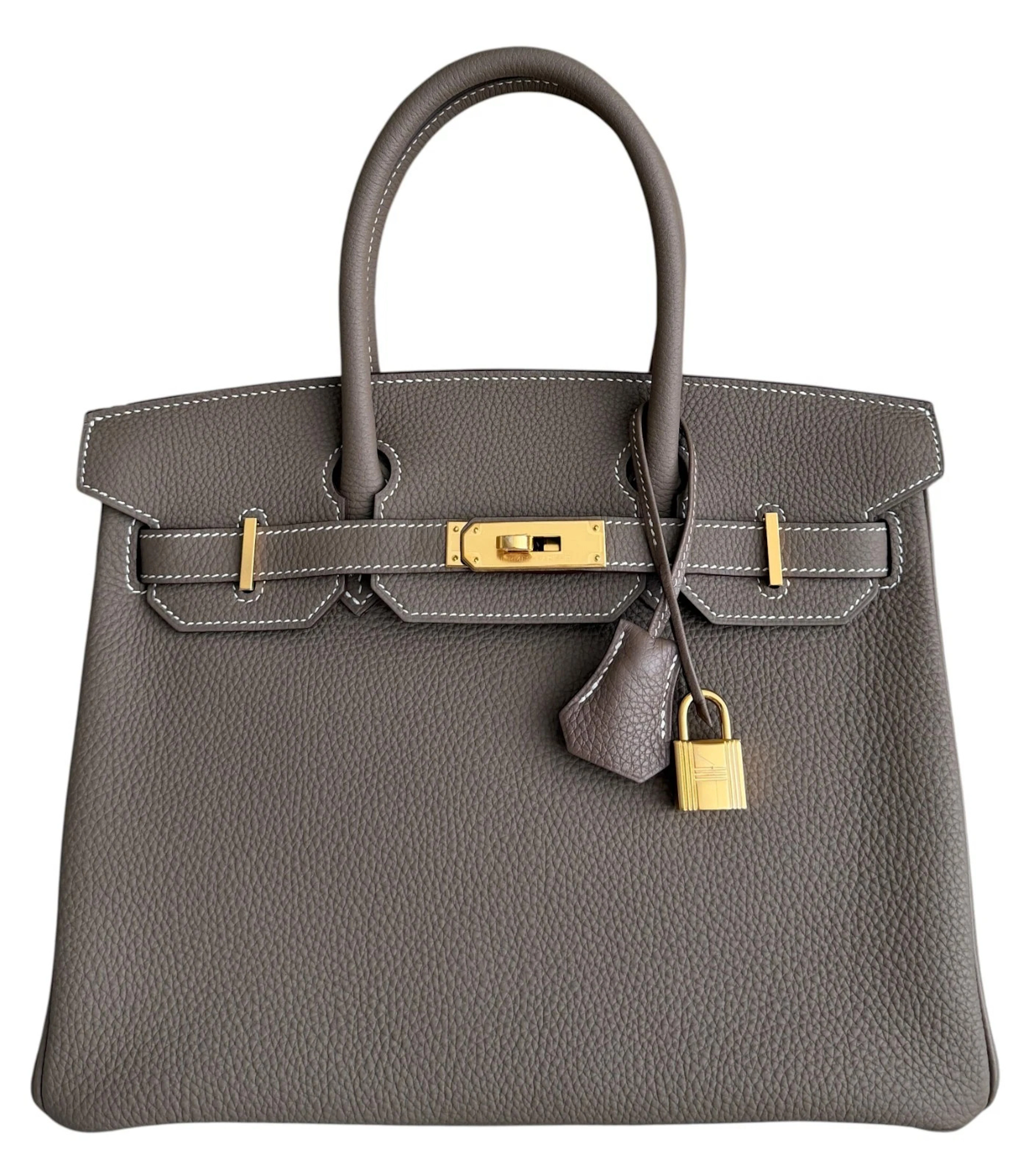 Etoupe Togo Birkin 30 Gold Hardware, 2020