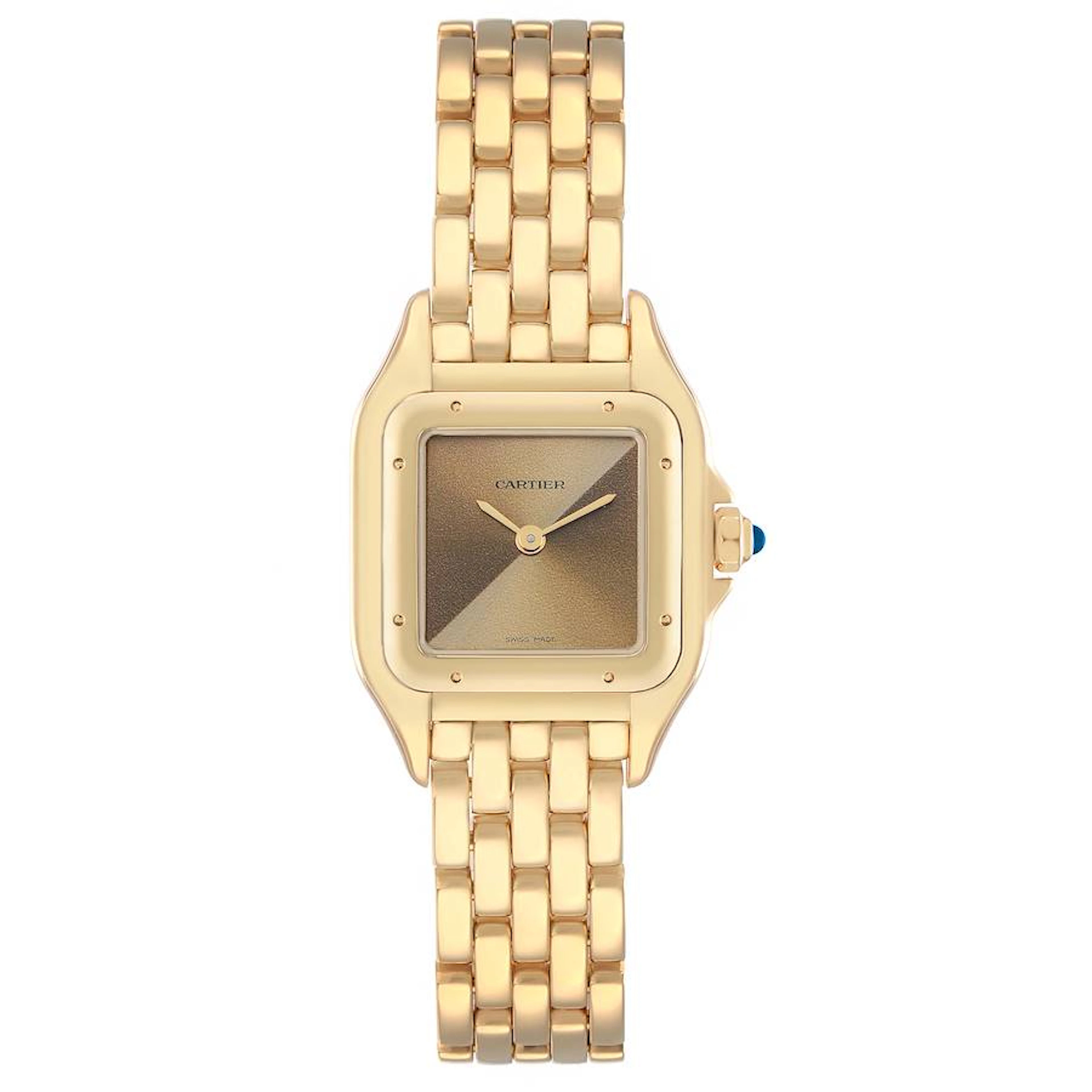 Panthere (Reference WGPN0031). A 30mm yellow gold quartz wristwatch. 2023