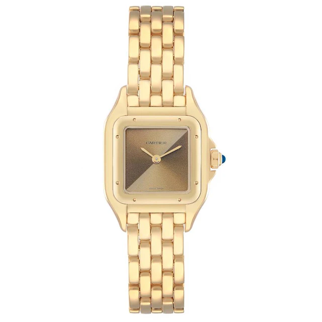 Panthere (Reference WGPN0031). A 30mm yellow gold quartz wristwatch. 2023