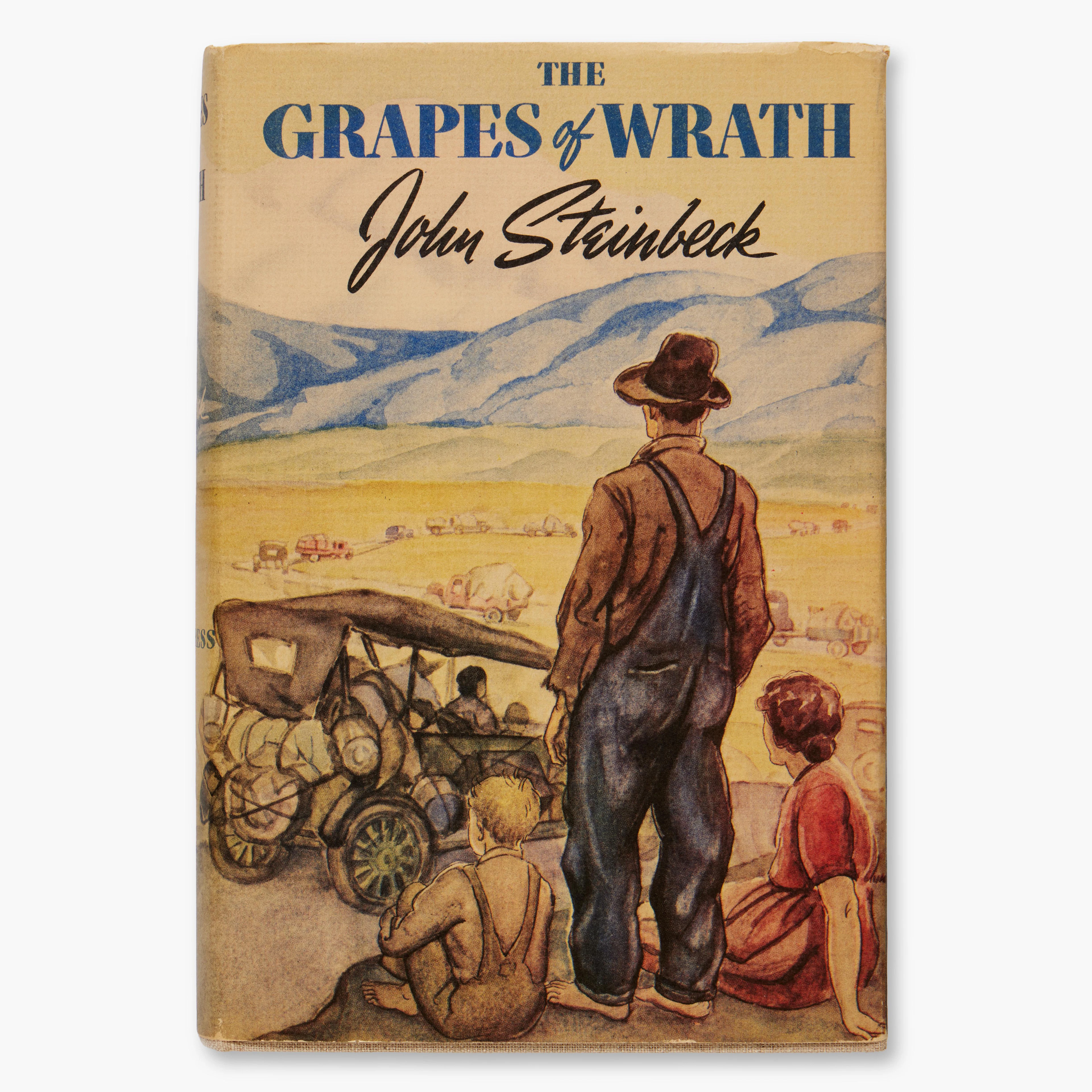 Grapes of Wrath, first edition