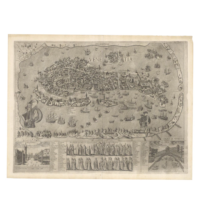 Italian Map Of Venice