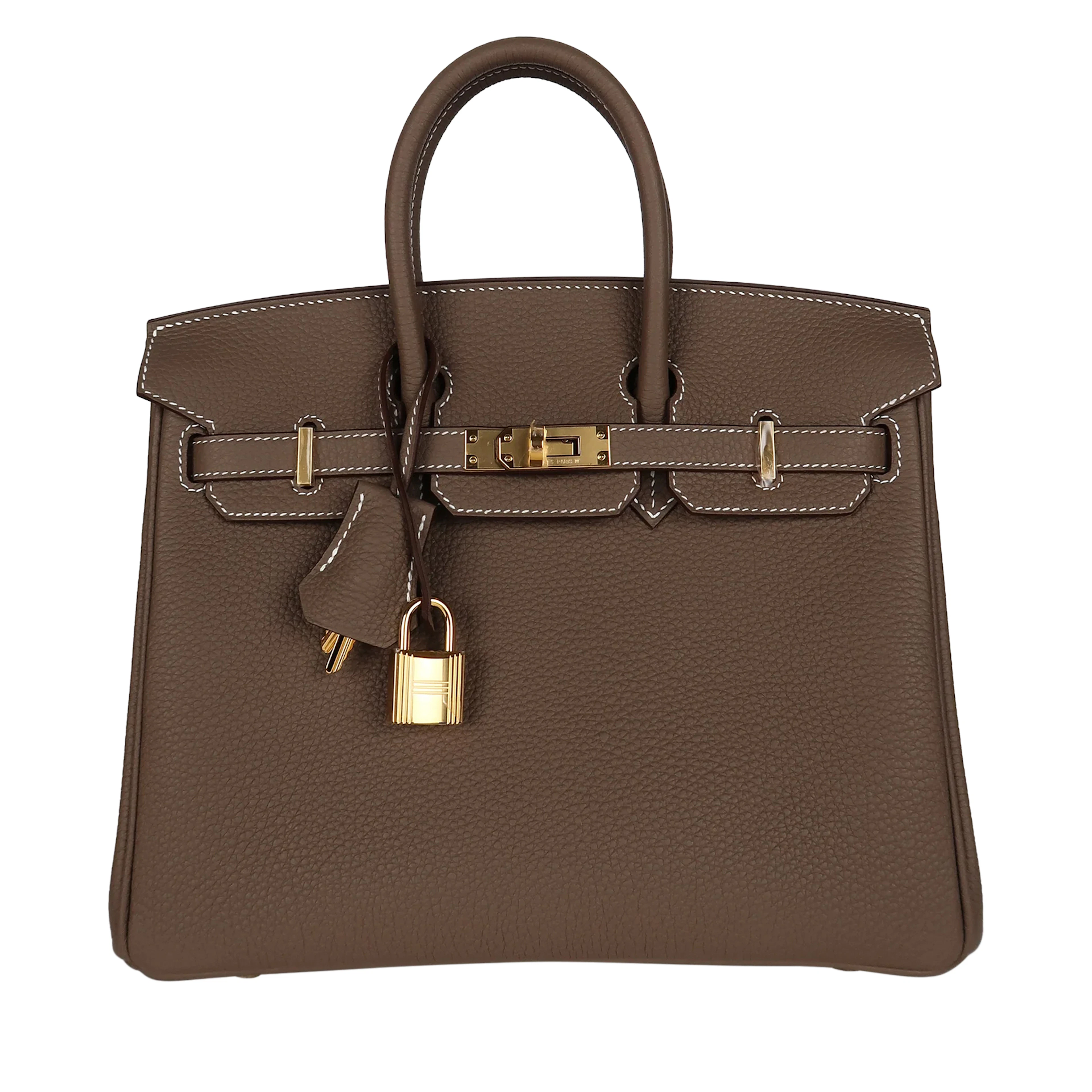 Etoupe Togo Birkin 25 Gold Hardware, 2025