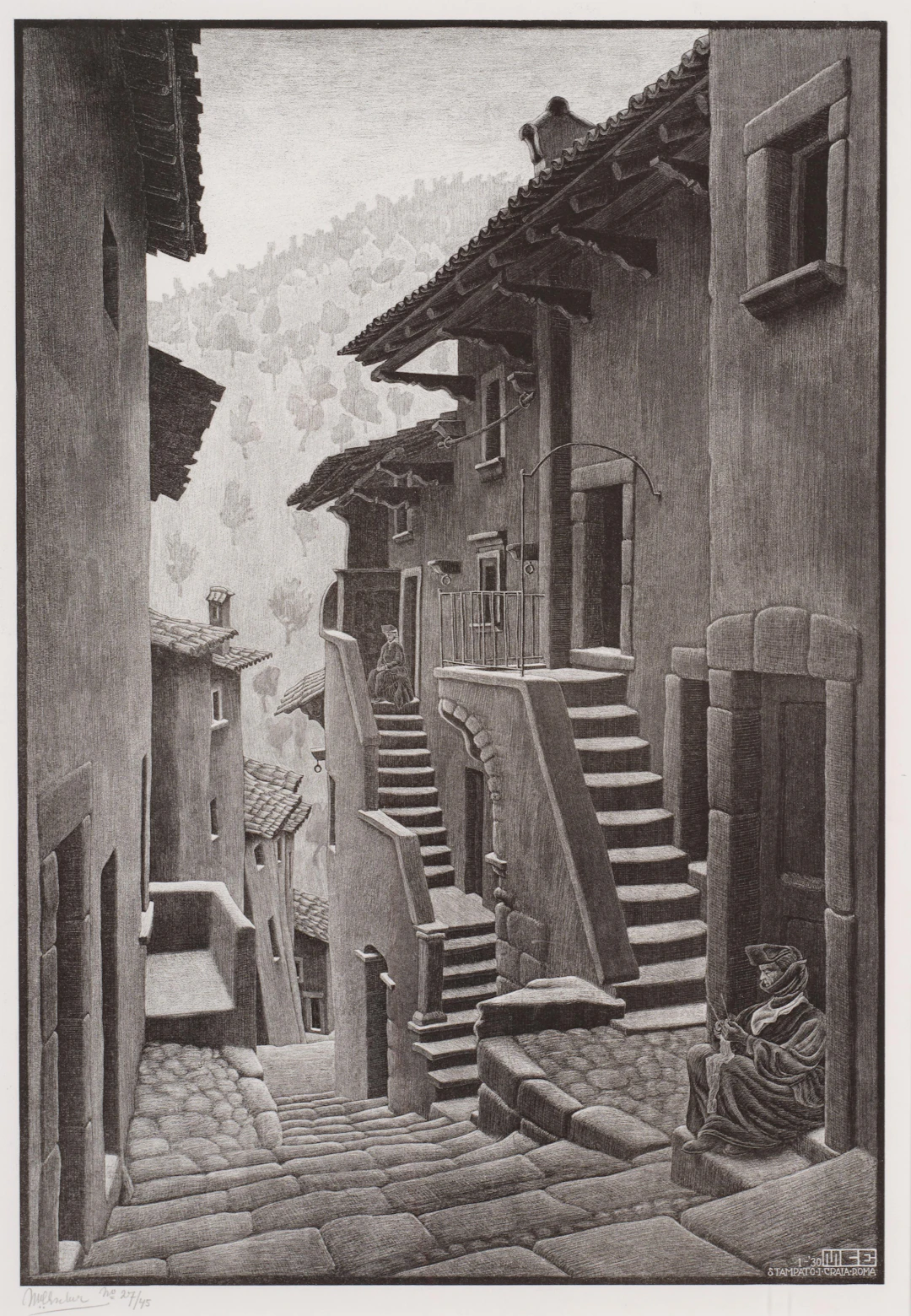 Street in Scanno