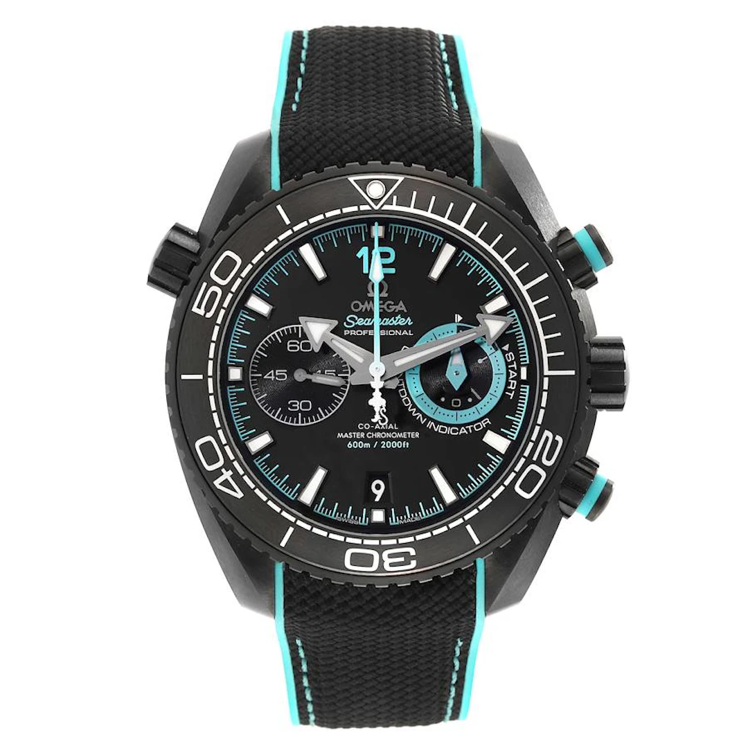 Planet Ocean Deep Black (Reference 215.92.46.51.01.003). A 45.5mm