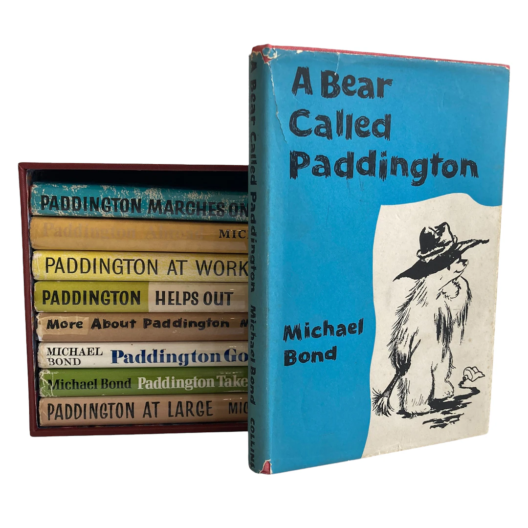 Signed Paddington Bear First Edition Set