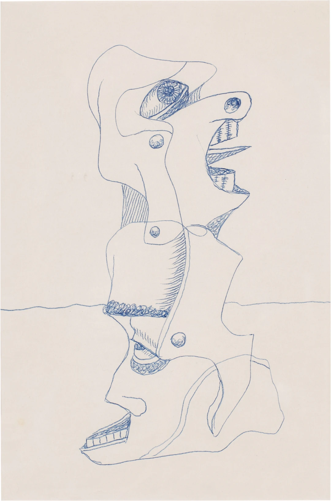 Untitled (Abstract Heads)