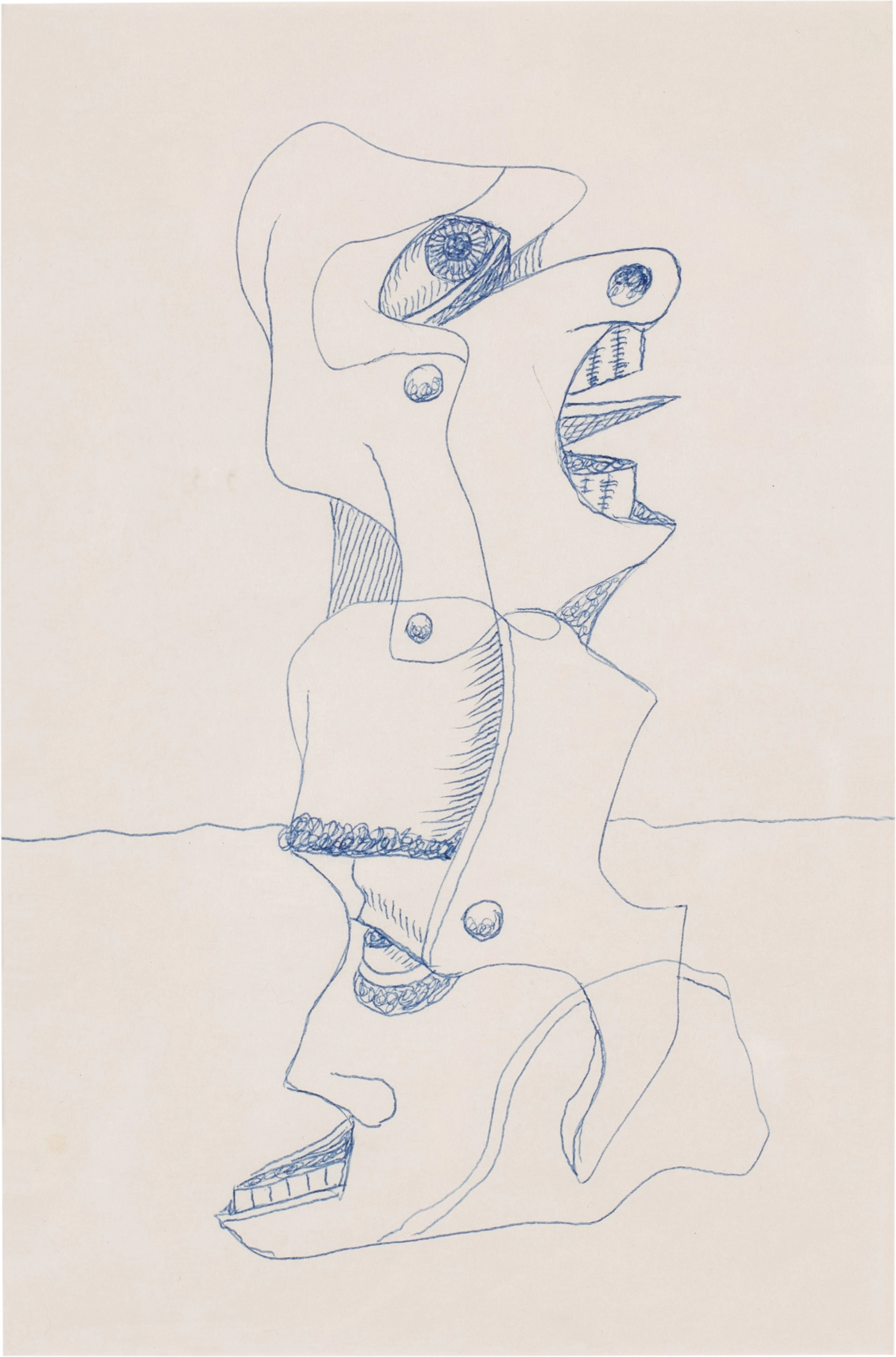 Untitled (Abstract Heads)