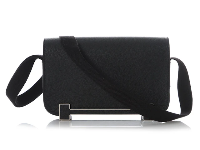 Black Epsom Geta Slim Palladium Hardware, 2026