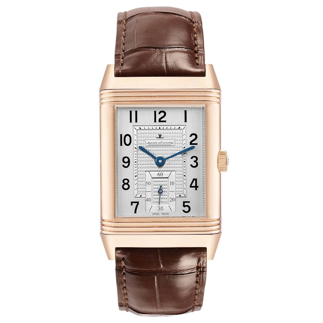 Grande Reverso (Reference Q3732420). A 48.5mm rose gold manual wind wristwatch.