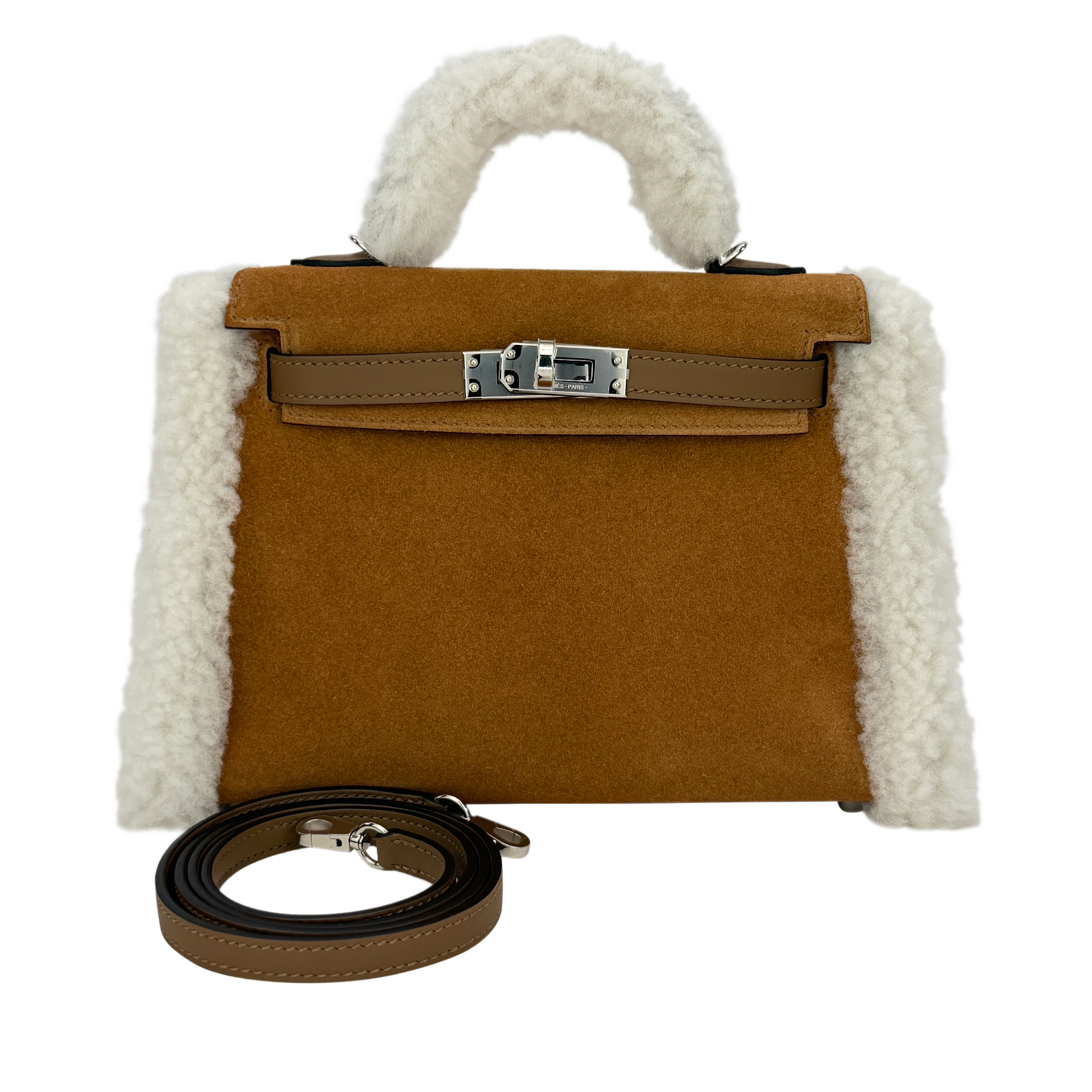Limited Edition Alezan Swift, Chamois Grizzly and Ecru Shearling Teddy