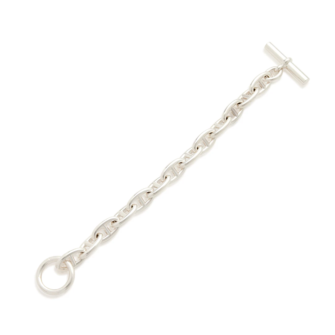 Silver Chaine D’Ancre Bracelet
