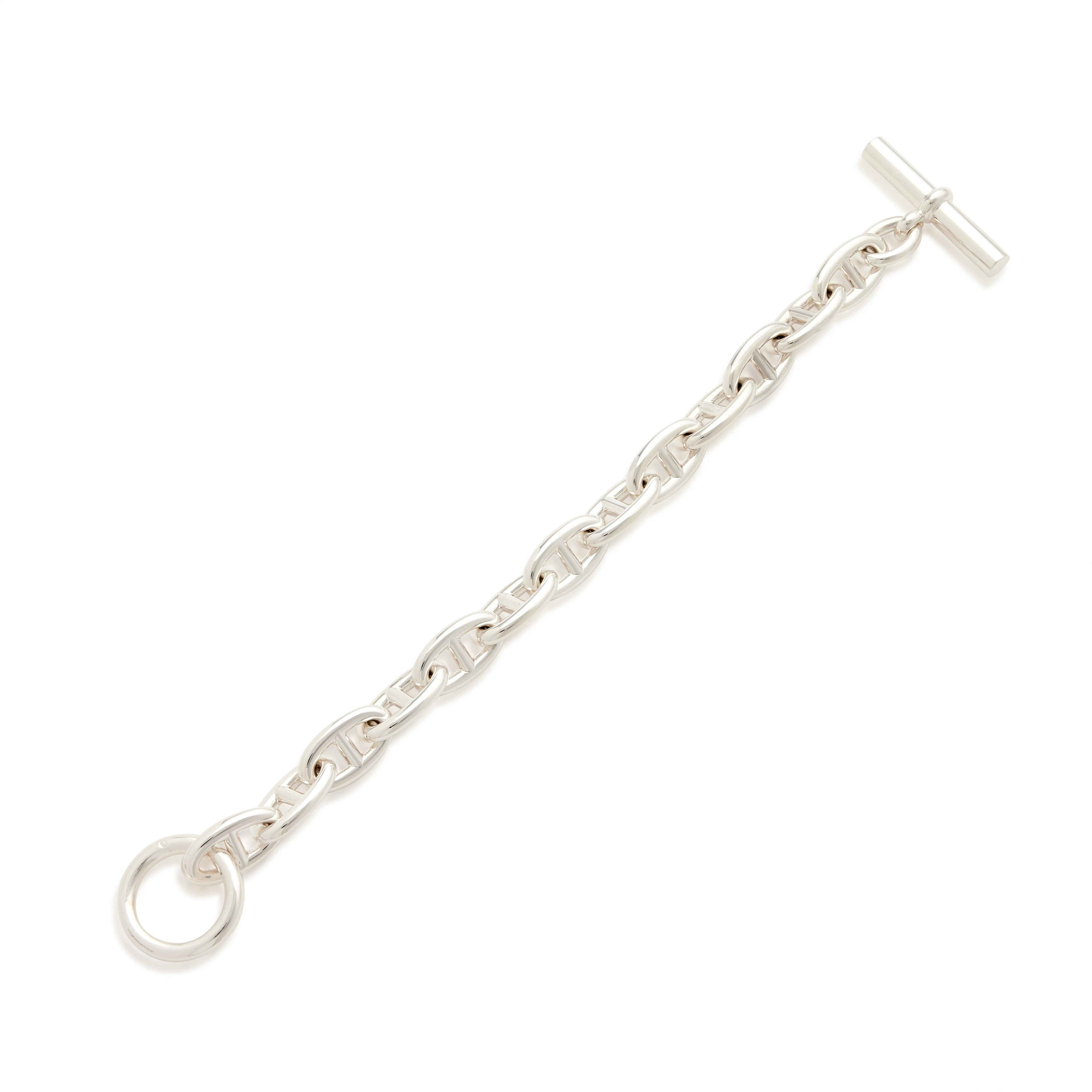 Silver Chaine D’Ancre Bracelet