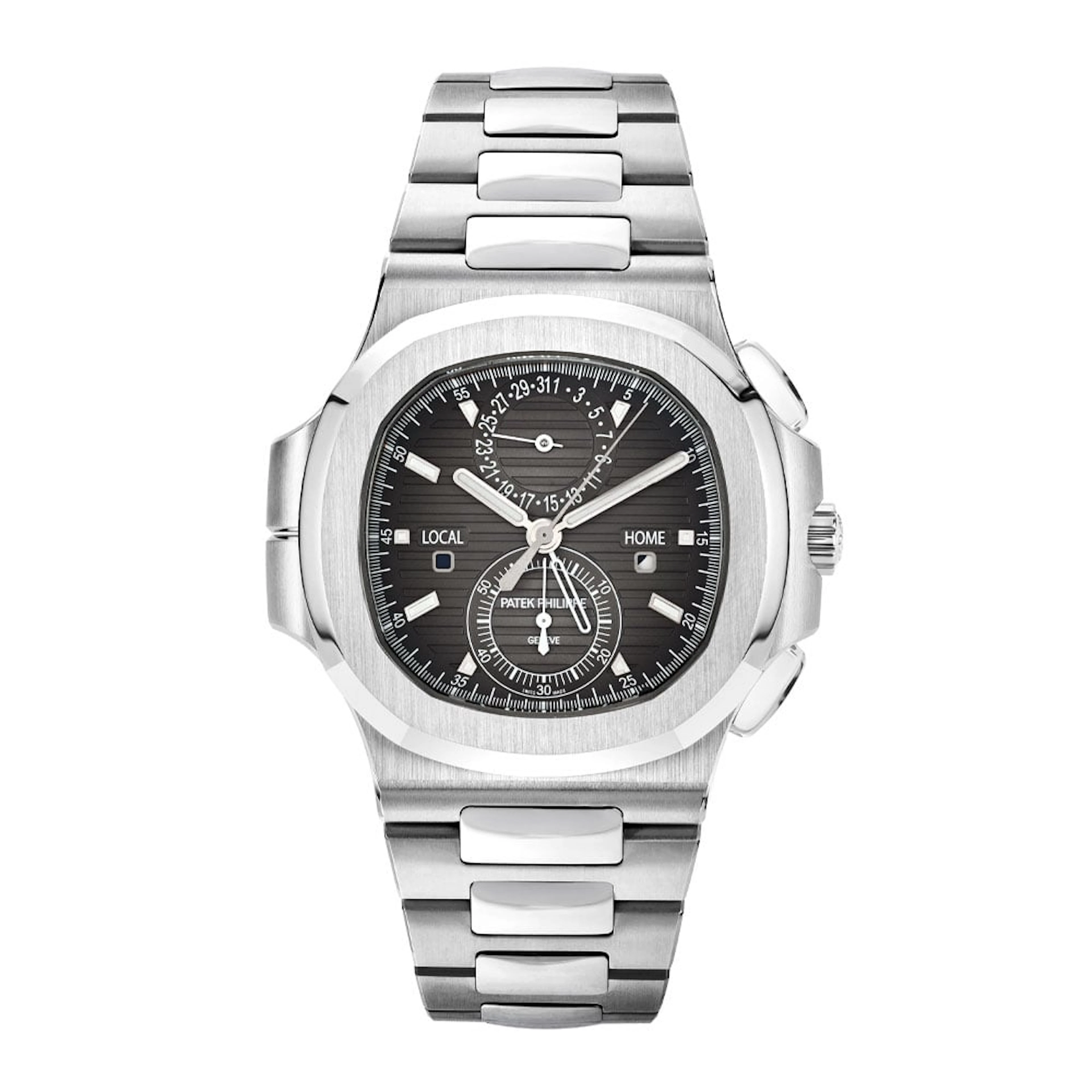 Nautilus (Reference 5990/1A-001). A 40mm stainless steel automatic