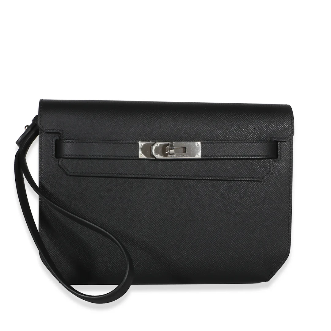 Black Epsom Kelly Depeches 25 Palladium Hardware, 2025