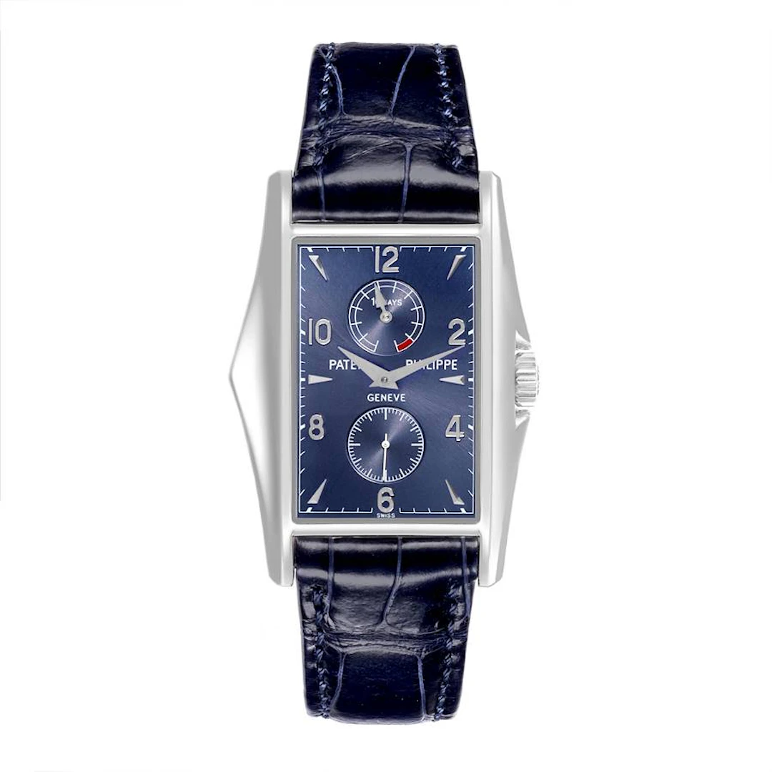 Gondolo (Reference 5100G-001). A 46mm white gold manual wind wristwatch