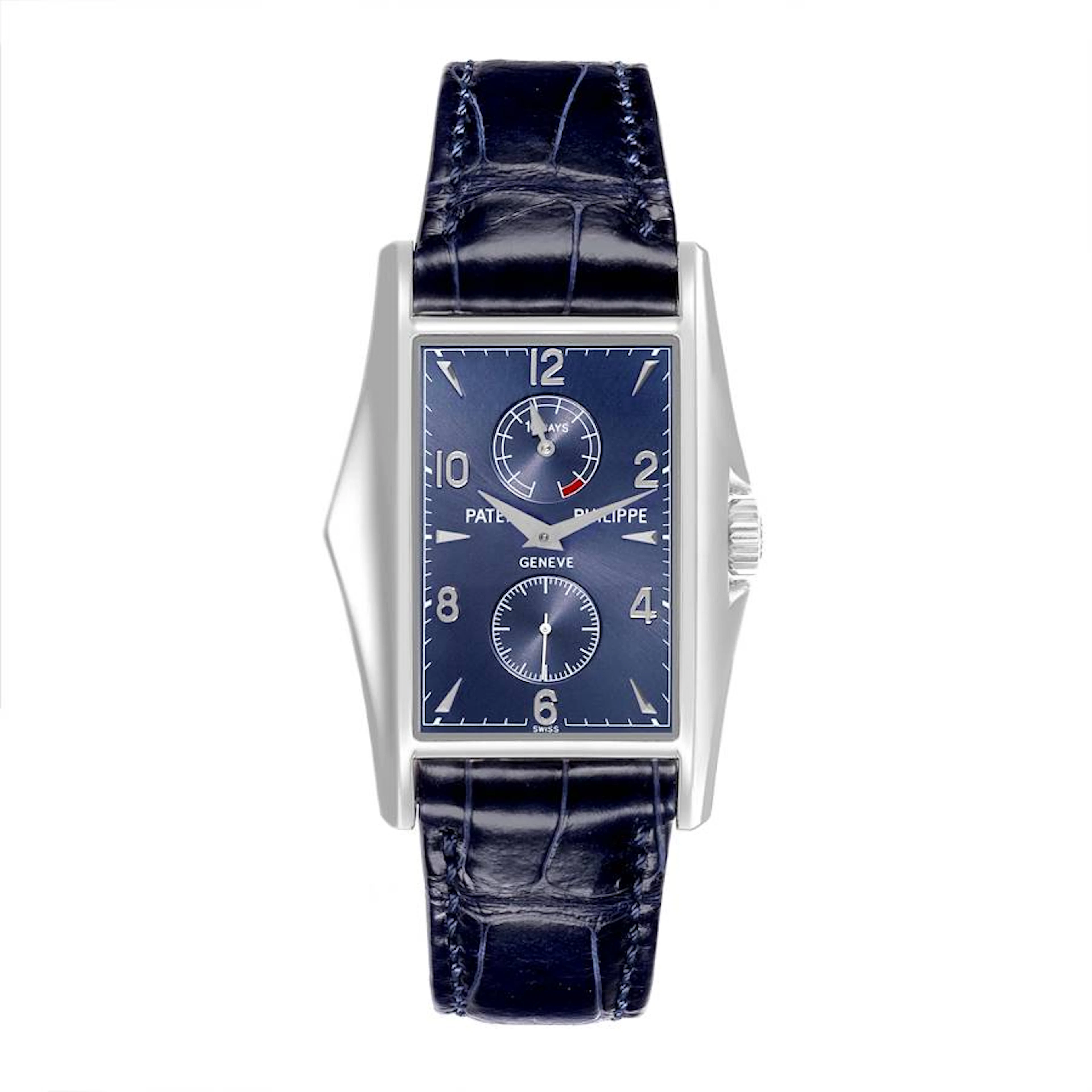 Gondolo (Reference 5100G-001). A 46mm white gold manual wind wristwatch