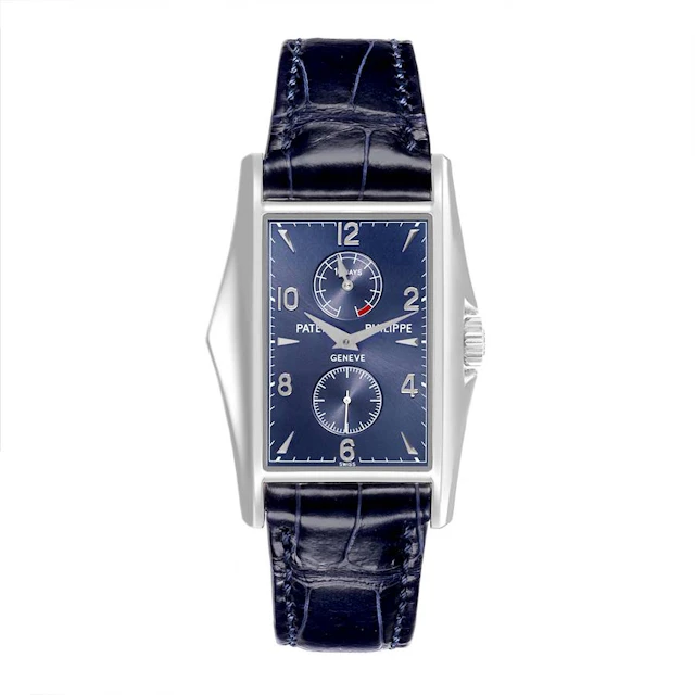 Gondolo (Reference 5100G-001). A 46mm white gold manual wind wristwatch