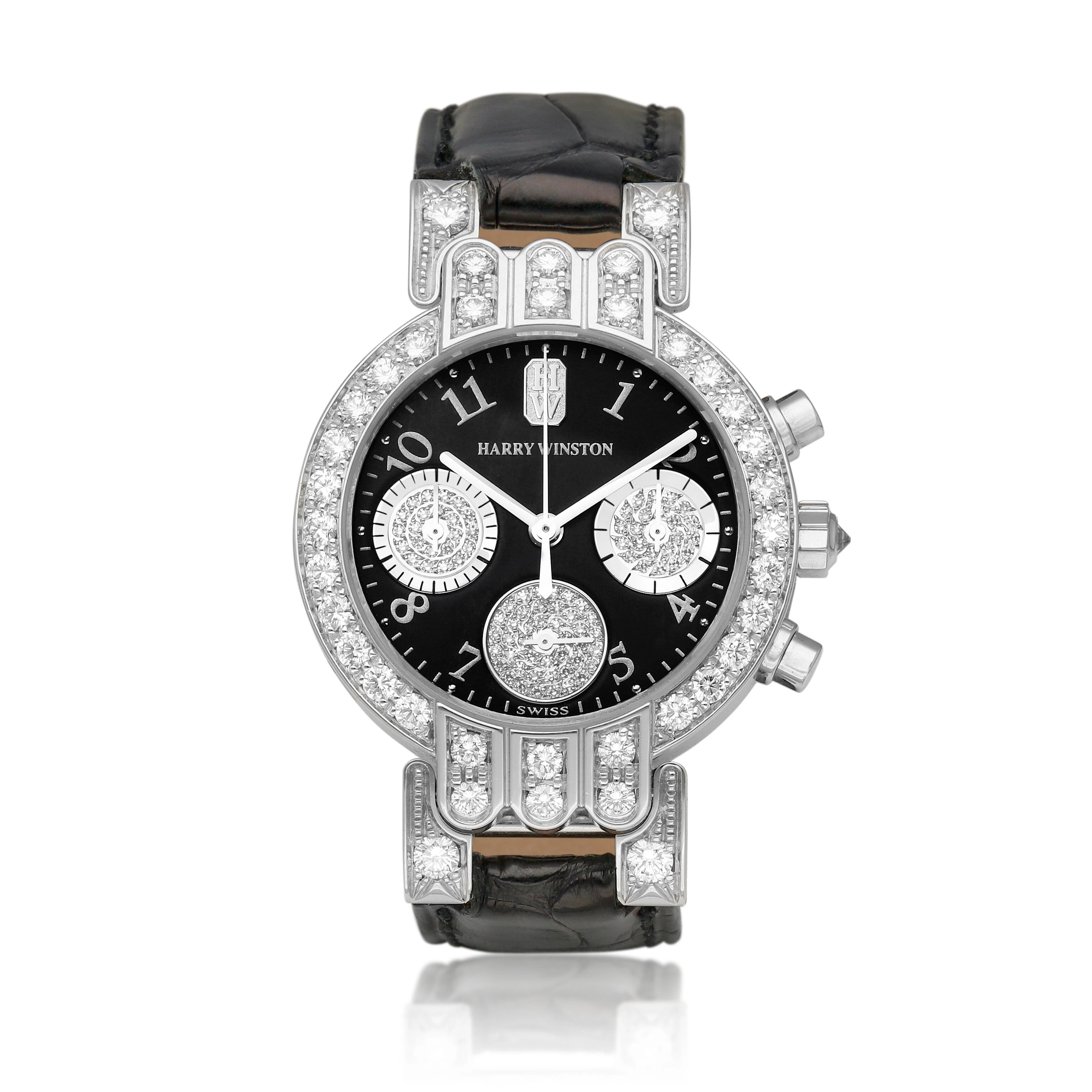 Premier (Reference 200UCQ32W). A 36mm white gold diamond-set quartz