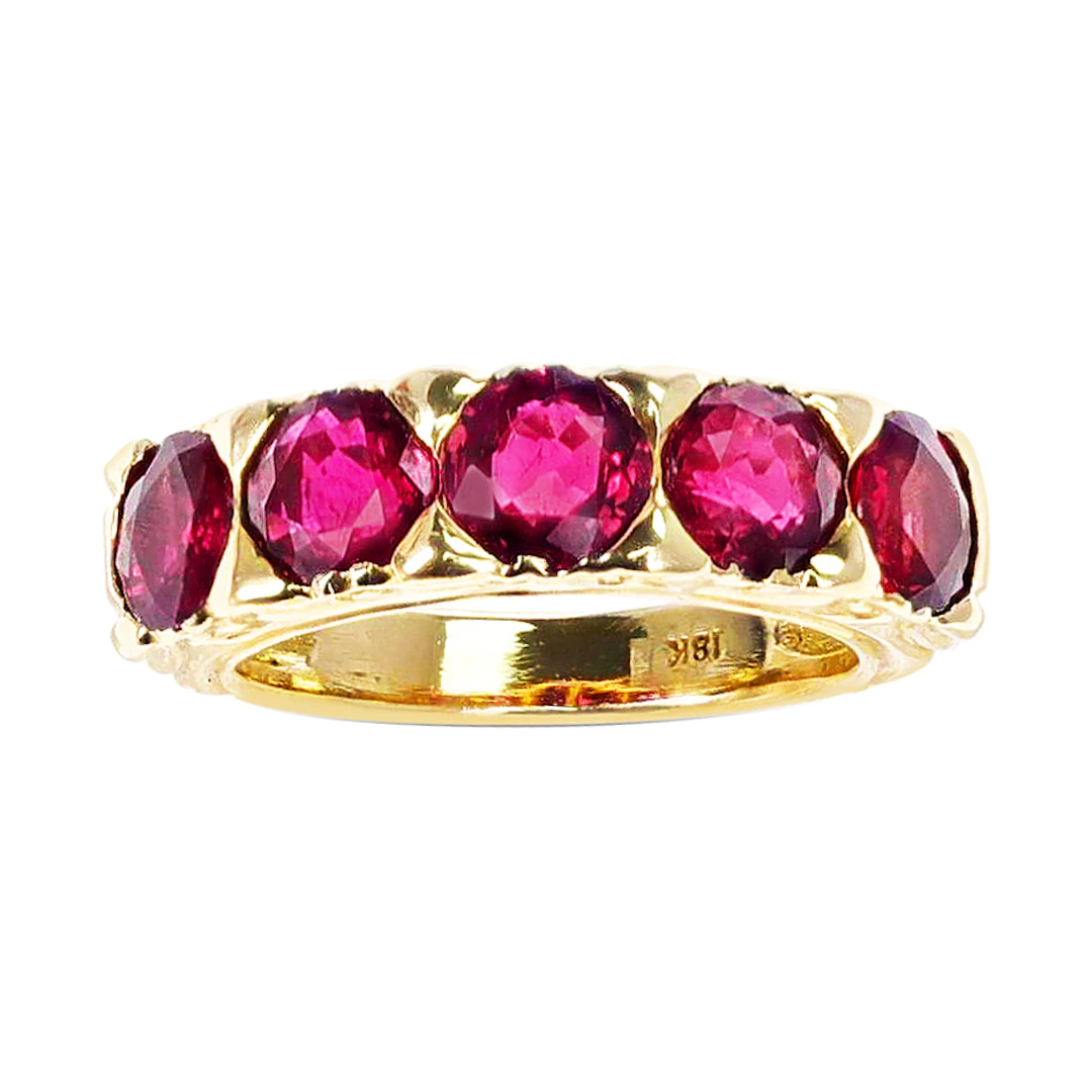 Gold and Ruby Ring