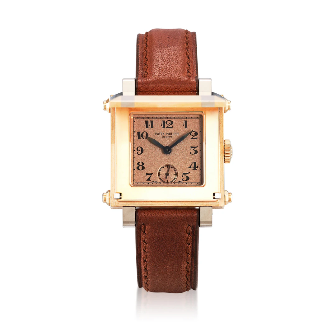 Gondolo Cabriolet (Reference 5099). A two-colour gold manual wind