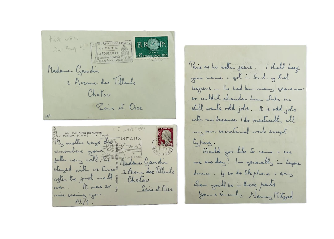 Archive of Correspondence and Editorial Notes