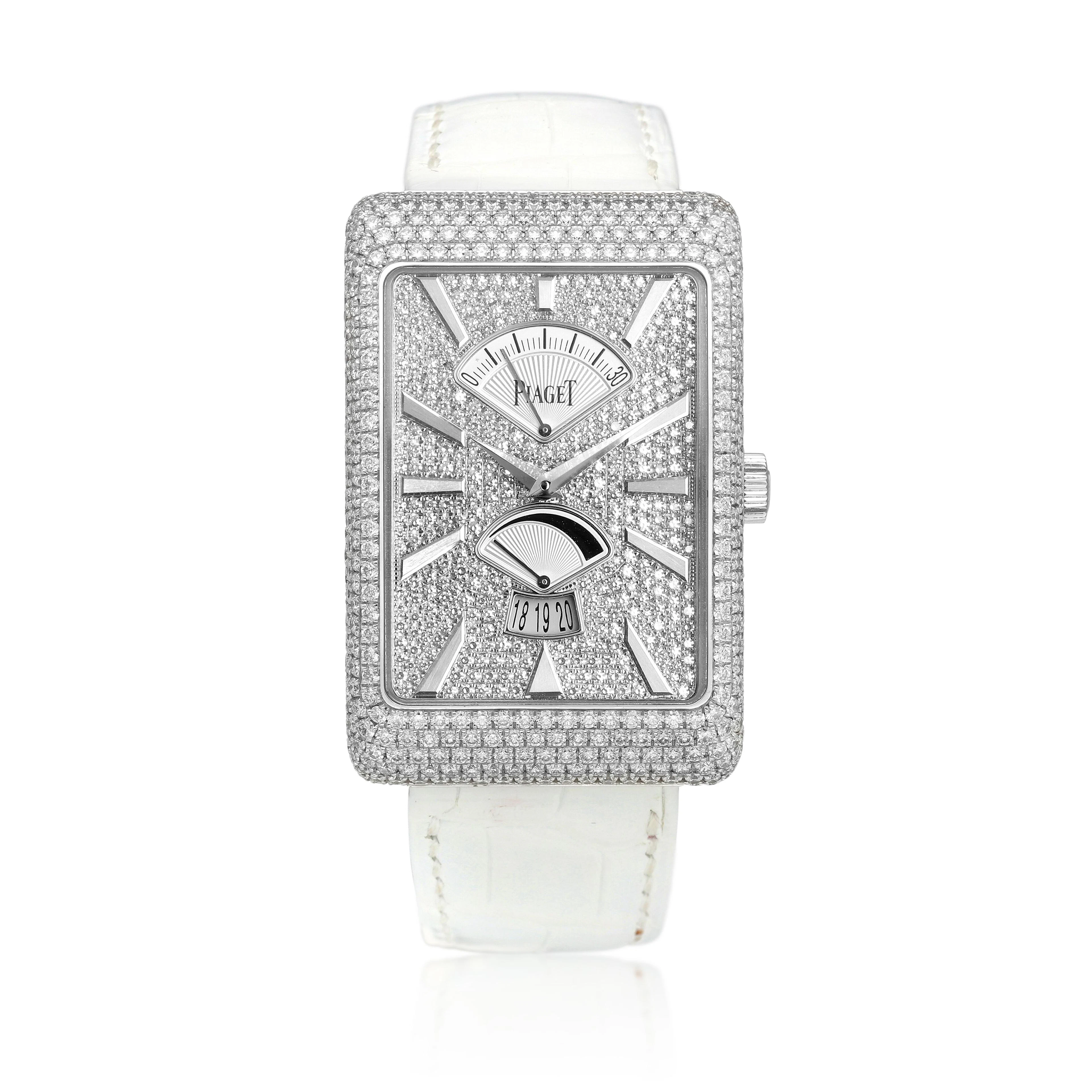 Black Tie (Reference G0A33060). A white gold and diamond-set wristwatch