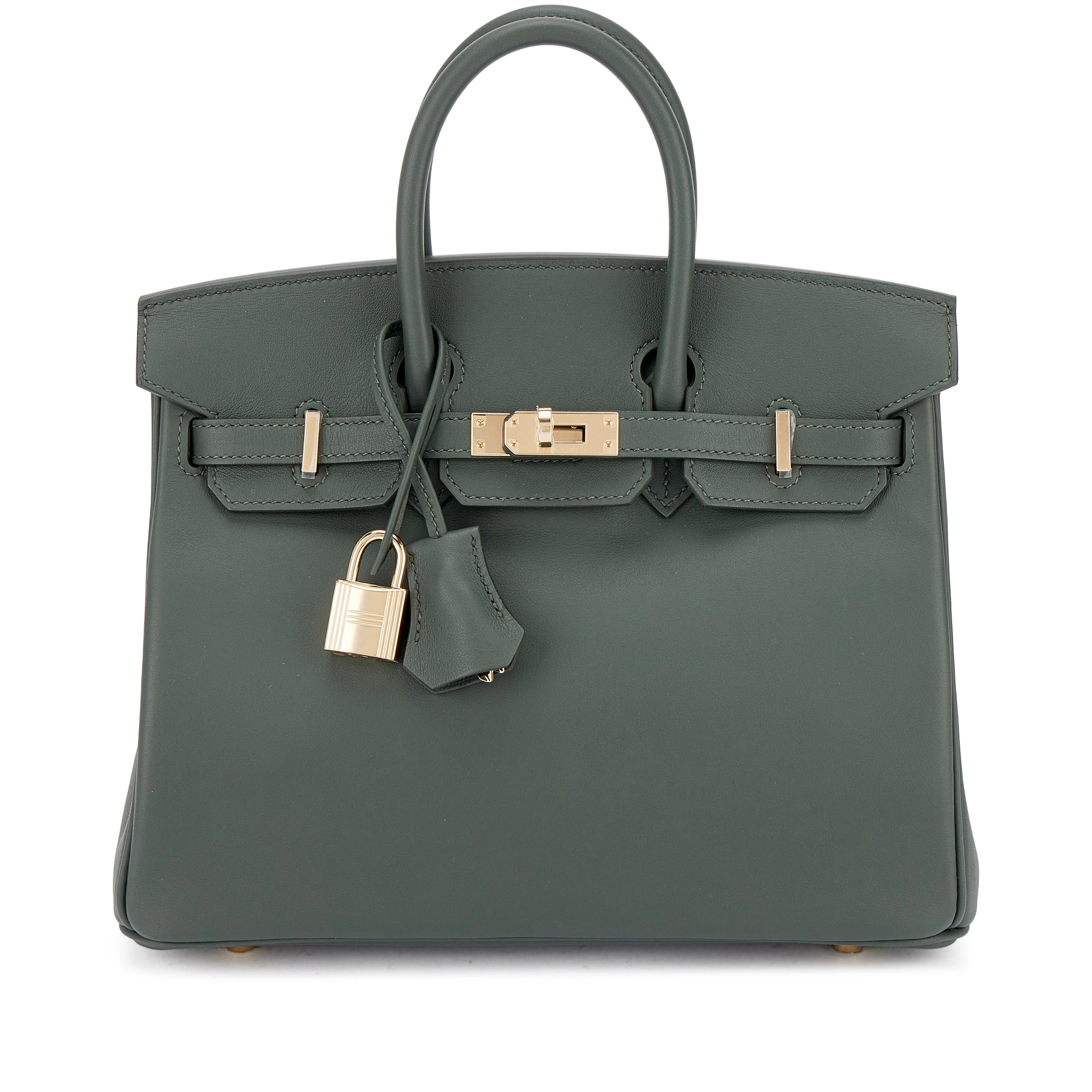 Vert Mangrove Swift Birkin 25 Permabrass Hardware, 2026