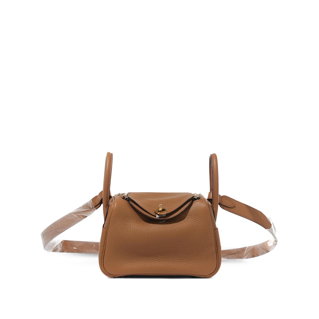 Gold Clemence Mini Lindy II Gold Hardware, 2025