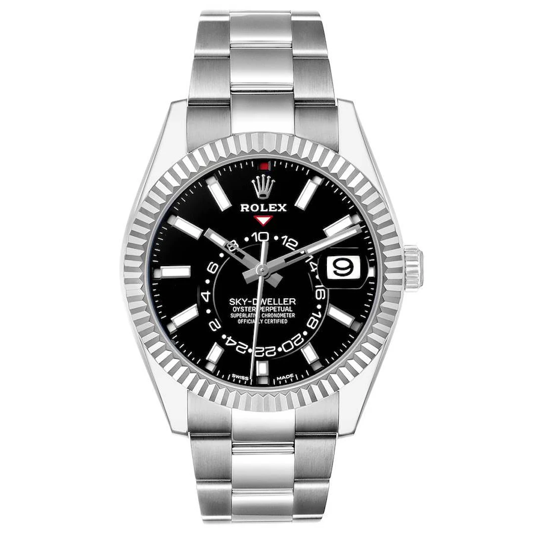 Sky-Dweller (Reference 326934). A 42mm white gold stainless steel