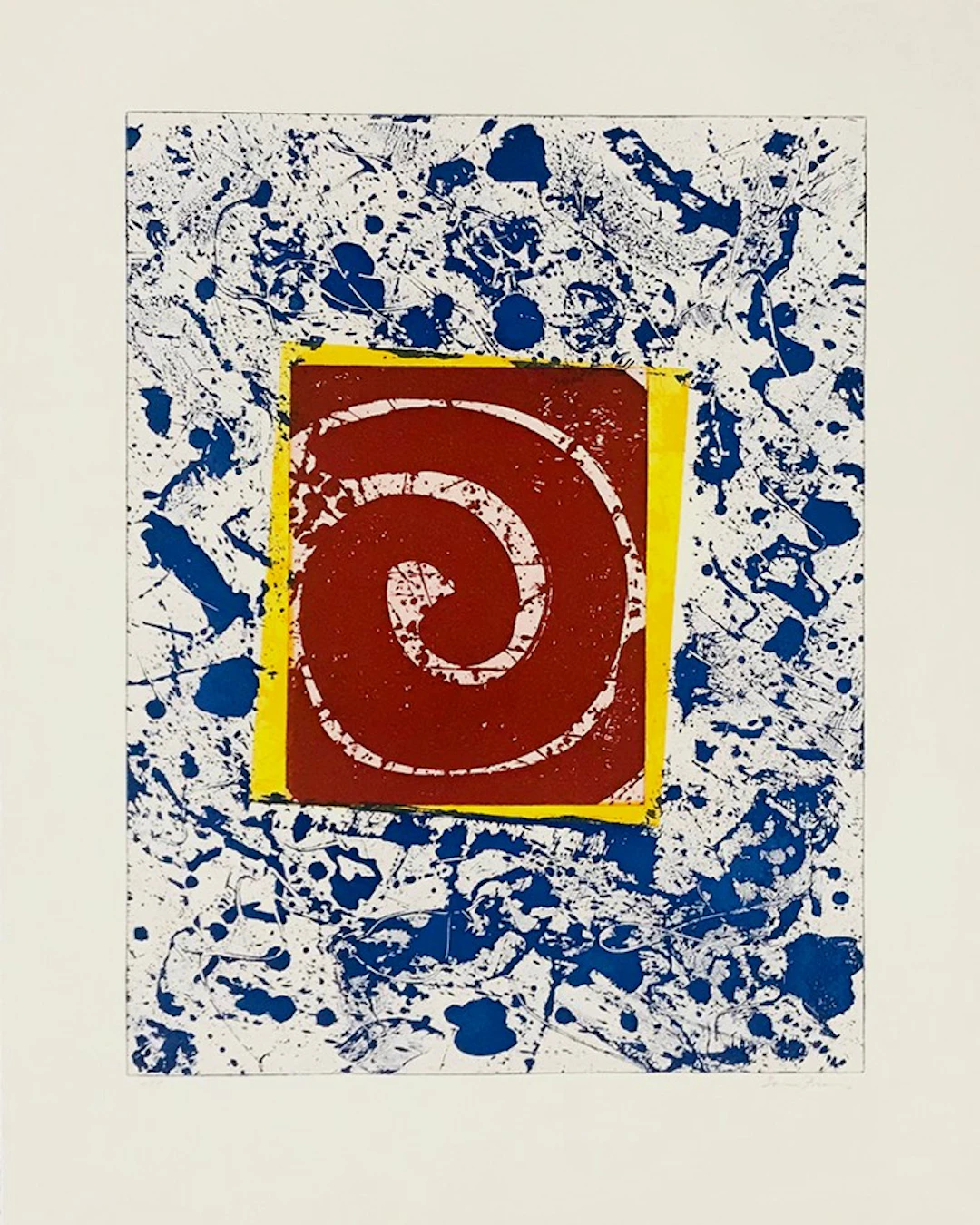 Untitled SFE-003 (Blue, Red and Yellow)