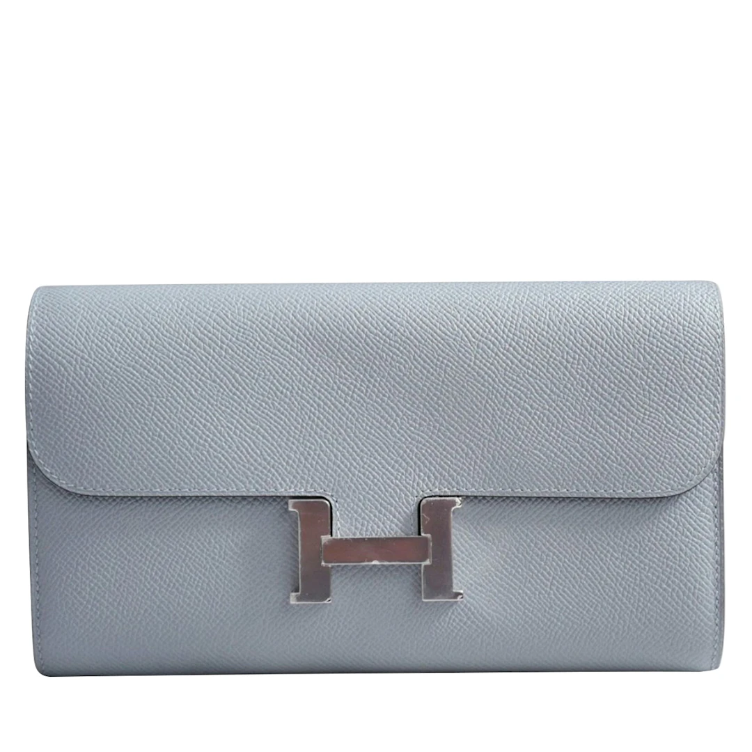Gris Pantin Epsom Constance-To-Go Wallet Palladium Hardware, 2026
