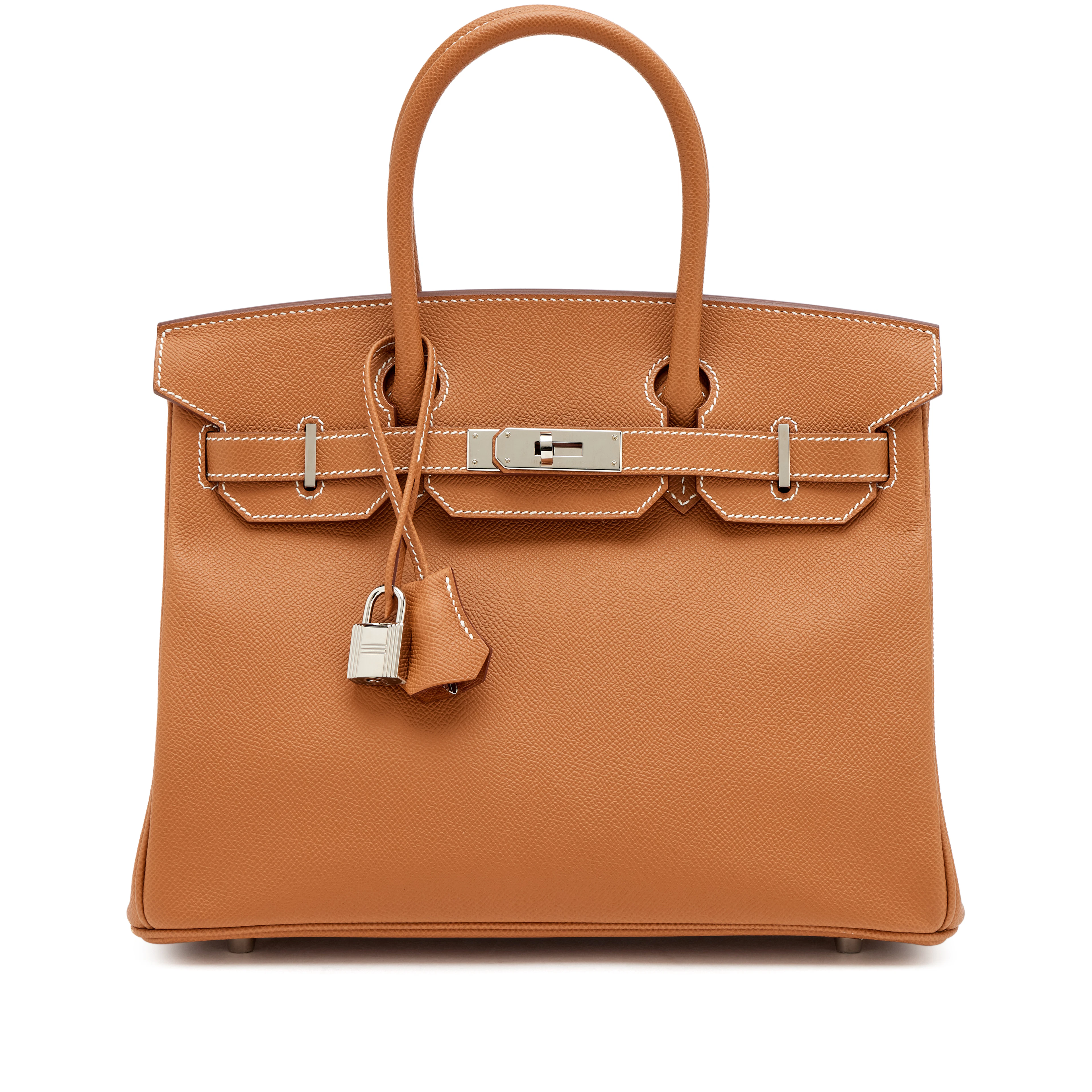 Gold Epsom Birkin 30 Palladium Hardware, 2024