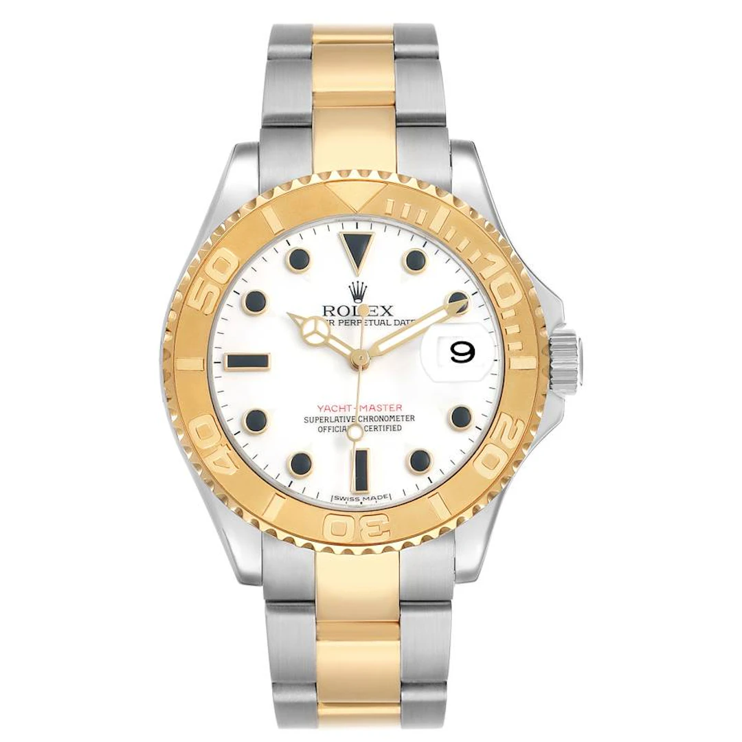 Yacht-Master (Reference 16623). A 40mm yellow gold stainless steel