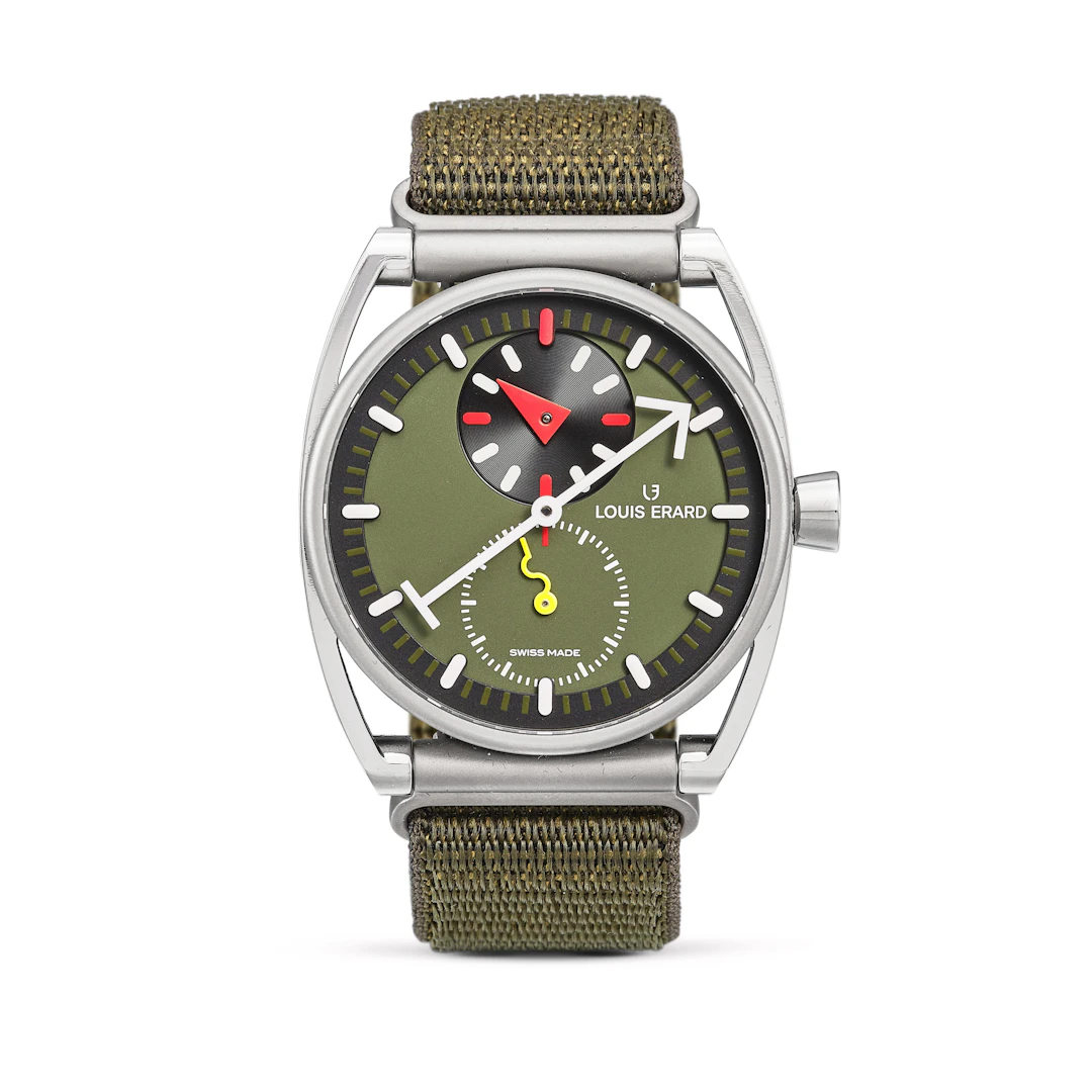 Le Régulateur Khaki (Reference 85358TT06.BTT89). A 40mm limited edition
