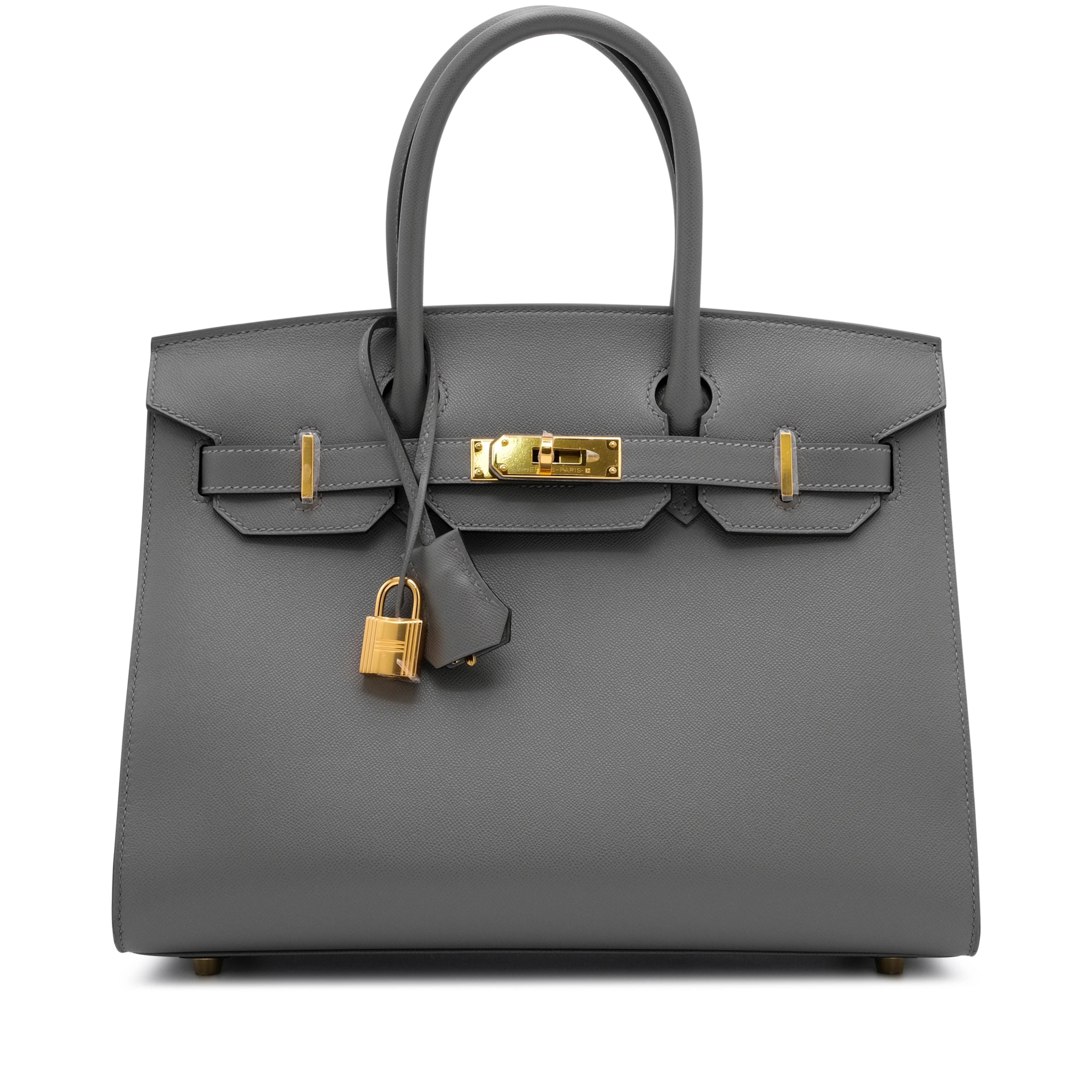 Gris Meyer Madame Birkin 30 Sellier Gold Hardware, 2024