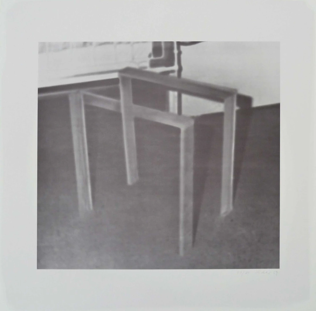 Table Legs, from: Nine Objects | Neun Objekte