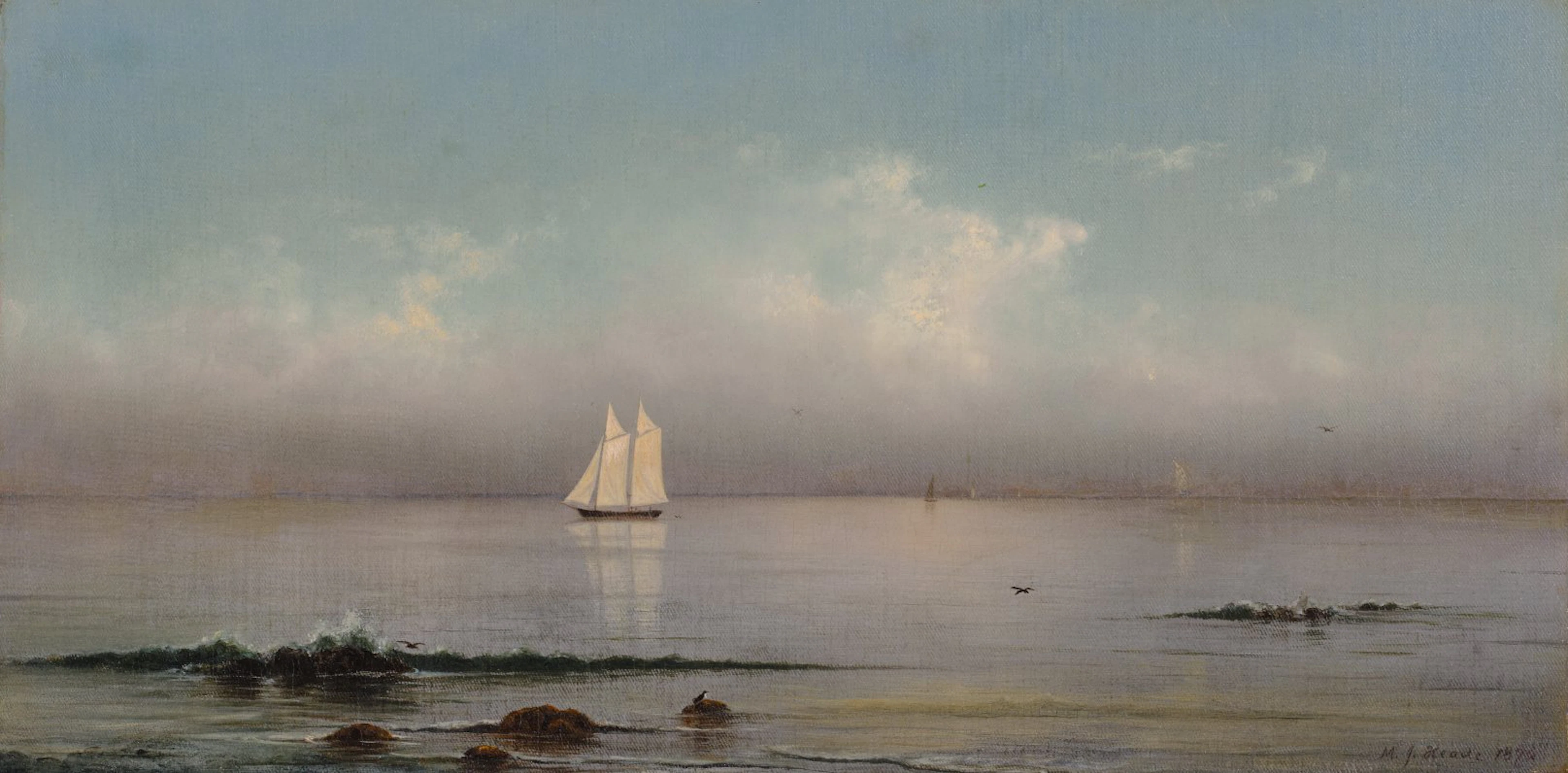 Becalmed, Long Island Sound
