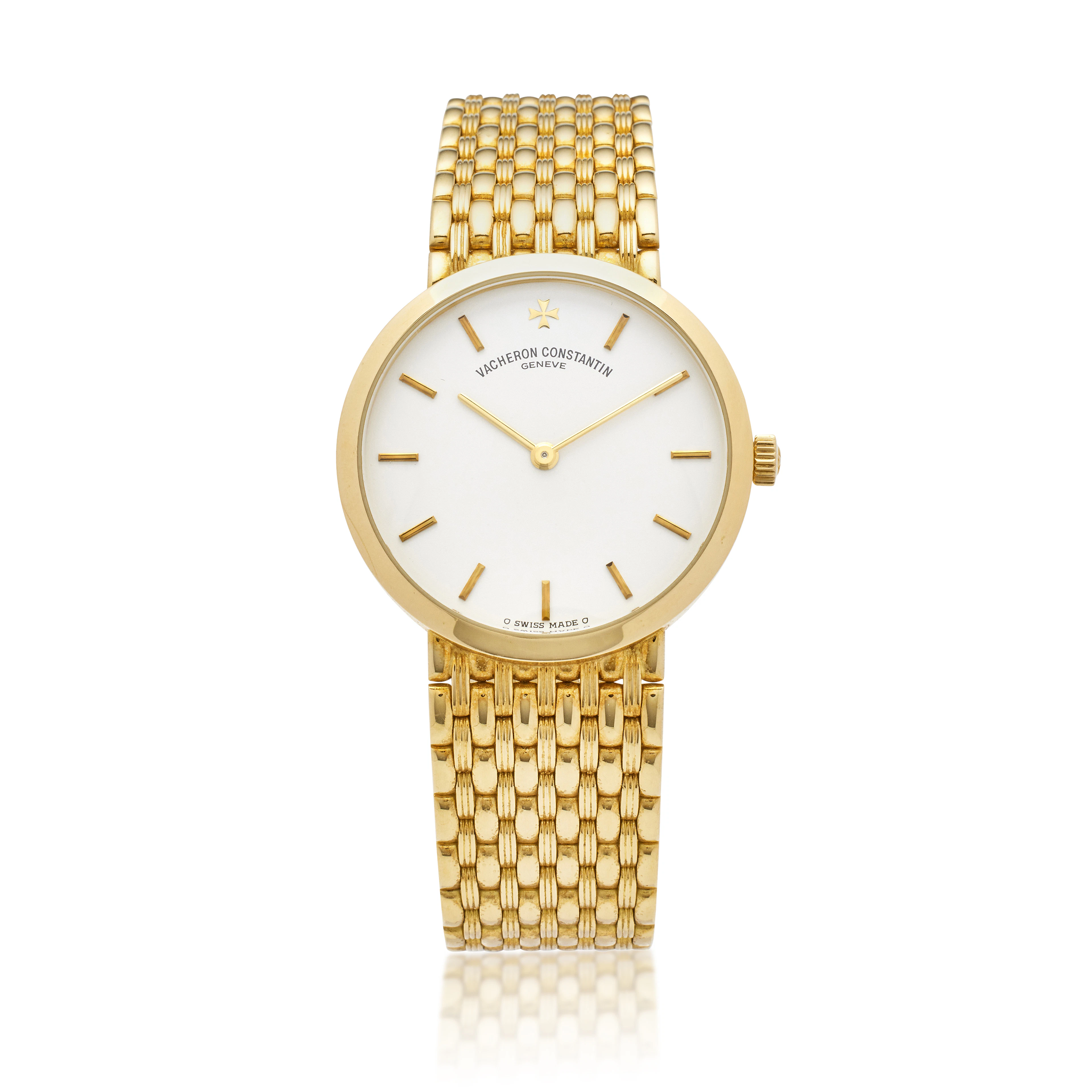 Patrimony (Reference 31193/454J-8796). A 31.5mm yellow gold manual