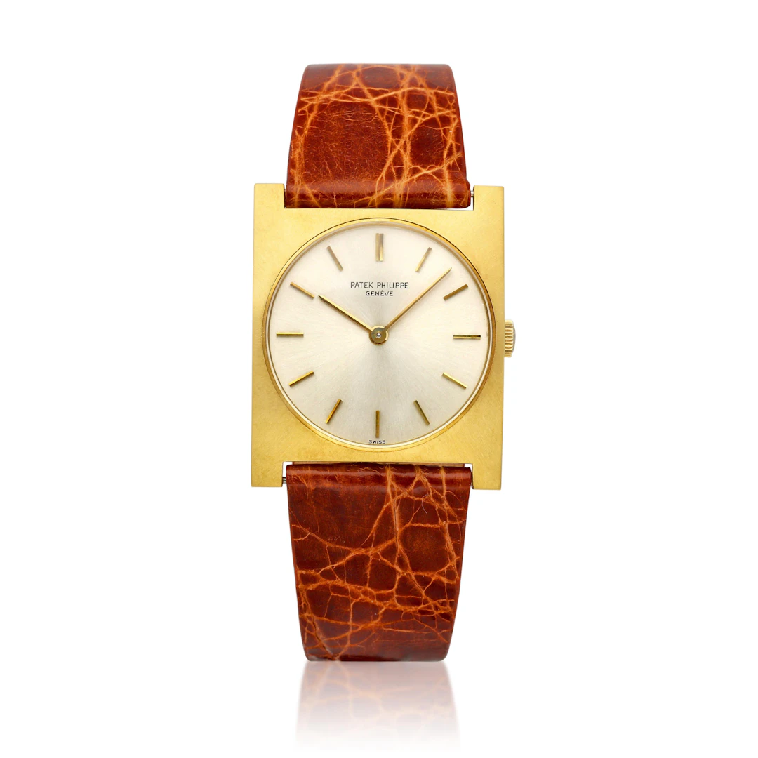 (Reference 3557). A yellow gold manual wind wristwatch. Circa 1970