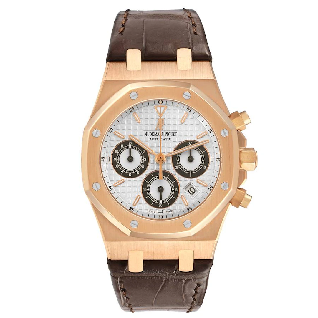Royal Oak (Reference 26022OR.OO.D098CR.01). A 39mm rose gold automatic