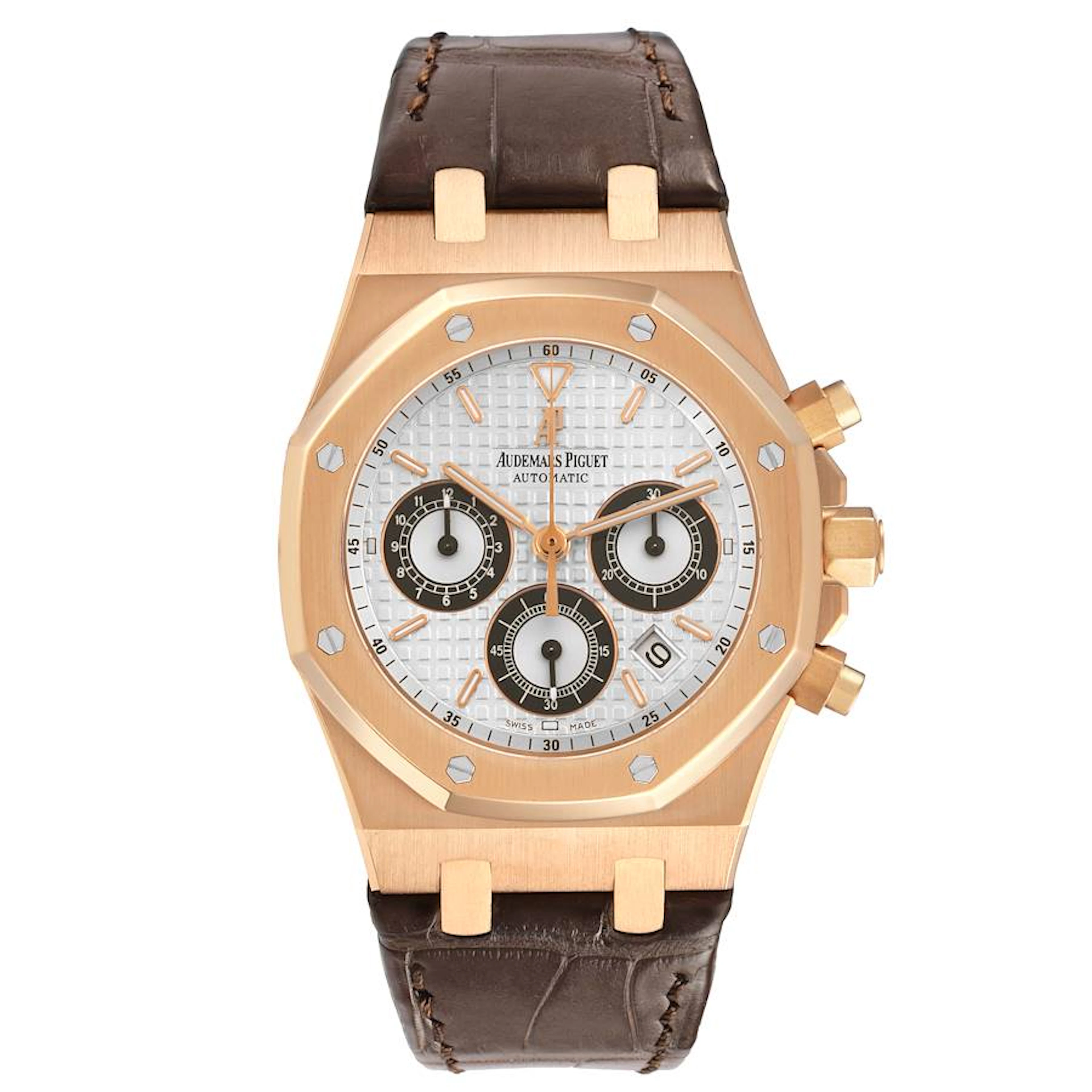 Royal Oak (Reference 26022OR.OO.D098CR.01). A 39mm rose gold automatic