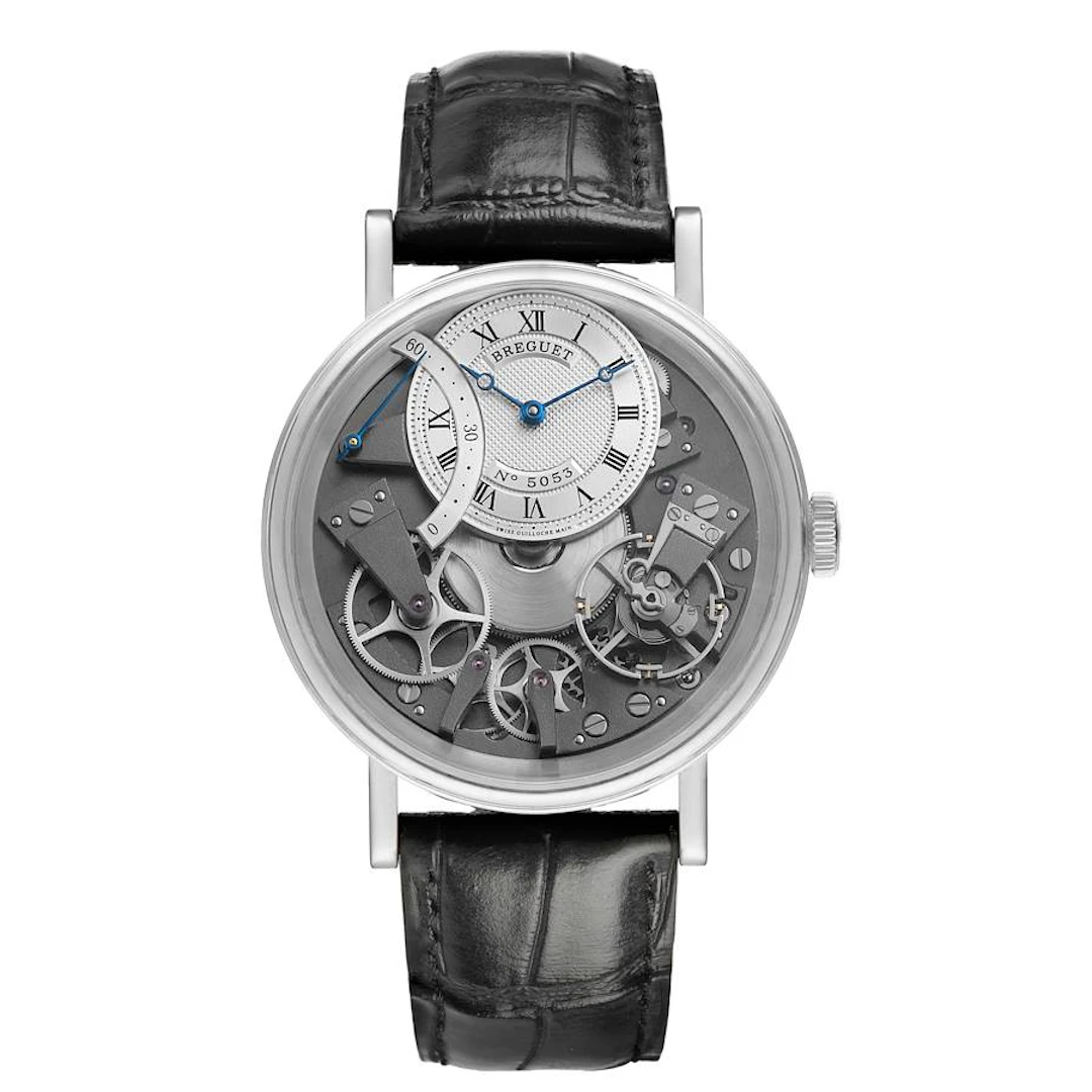 Tradition Retrograde (Reference 7097BB/G1/9WU). A 40mm white gold