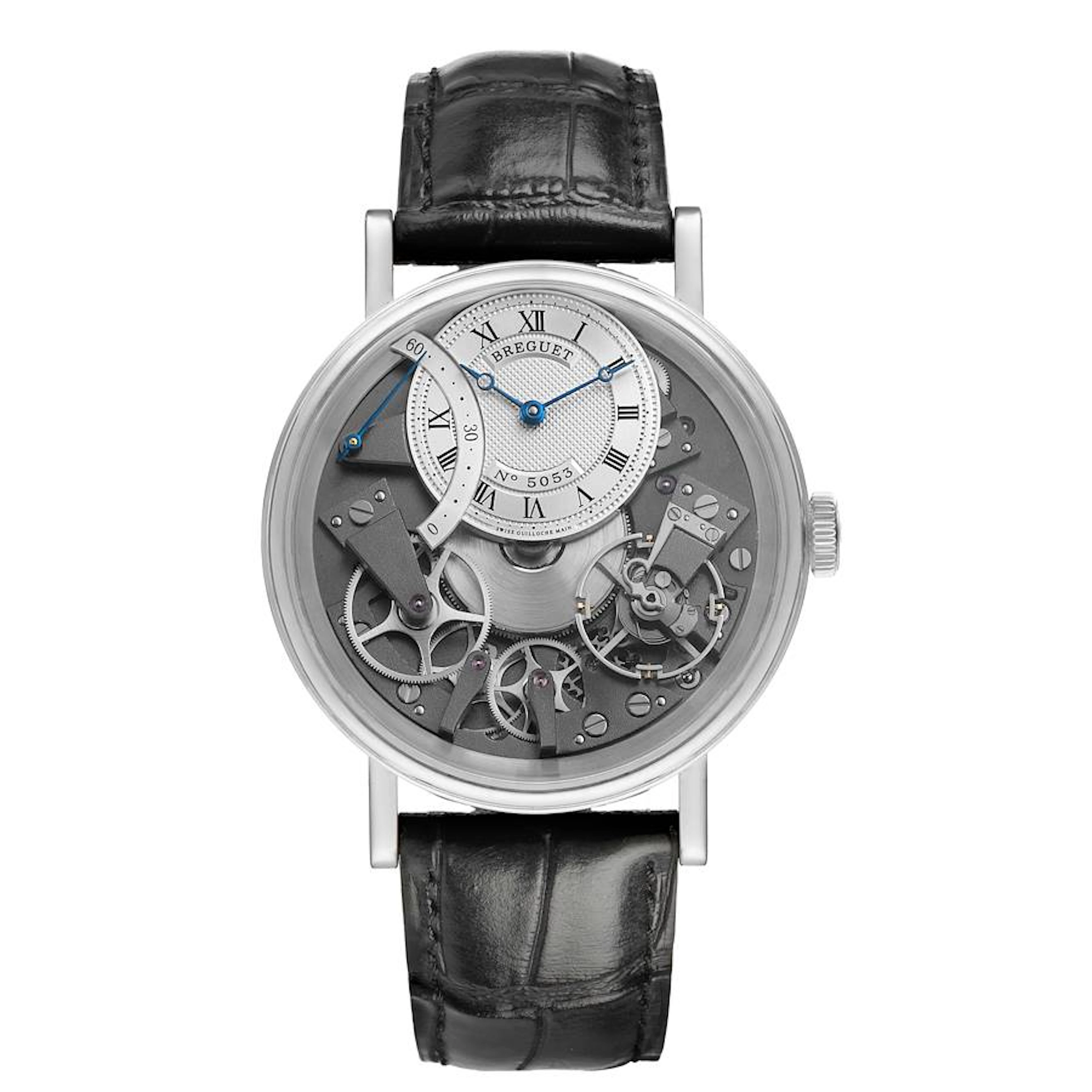 Tradition Retrograde (Reference 7097BB/G1/9WU). A 40mm white gold