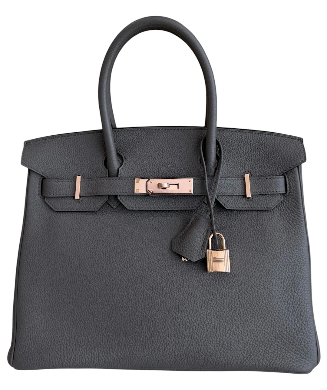 Etain Togo Birkin 30 Rose Gold Hardware, 2019
