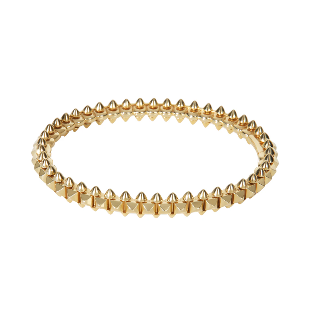 Gold Medium Clash de Cartier Bangle Bracelet