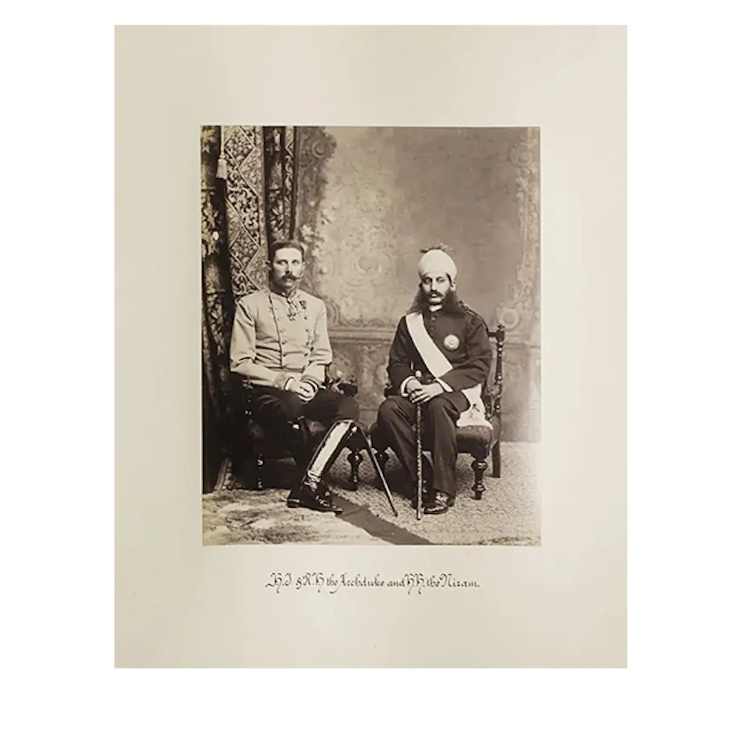 Photographs of the Indian Tour of Archduke Franz Ferdinand of Austria